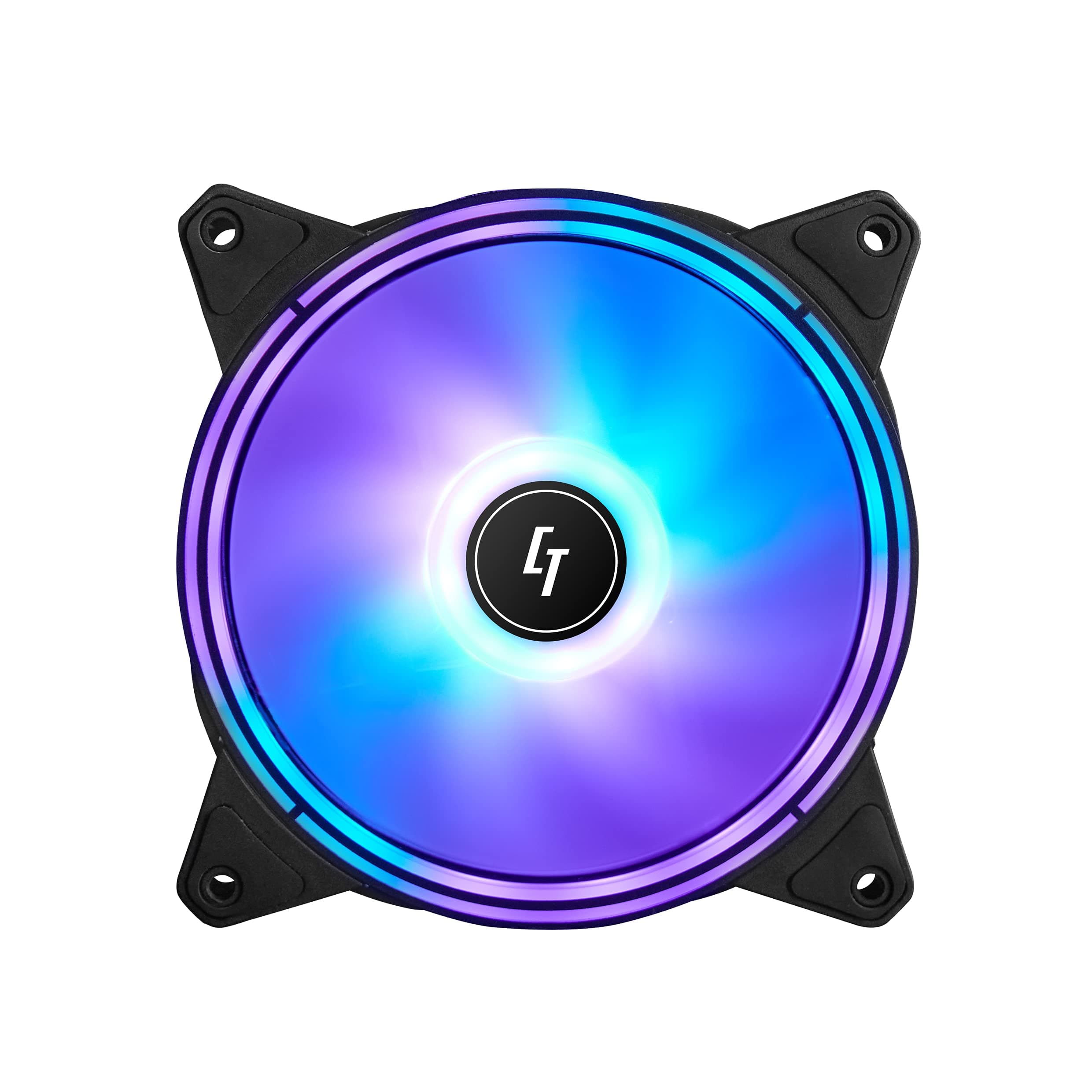 Chieftec NF-1225RGB Ventilator, Kühler und Heizkörper, PC-Gehäuse, 12 cm, Schwarz, 1 Stück Bild 7