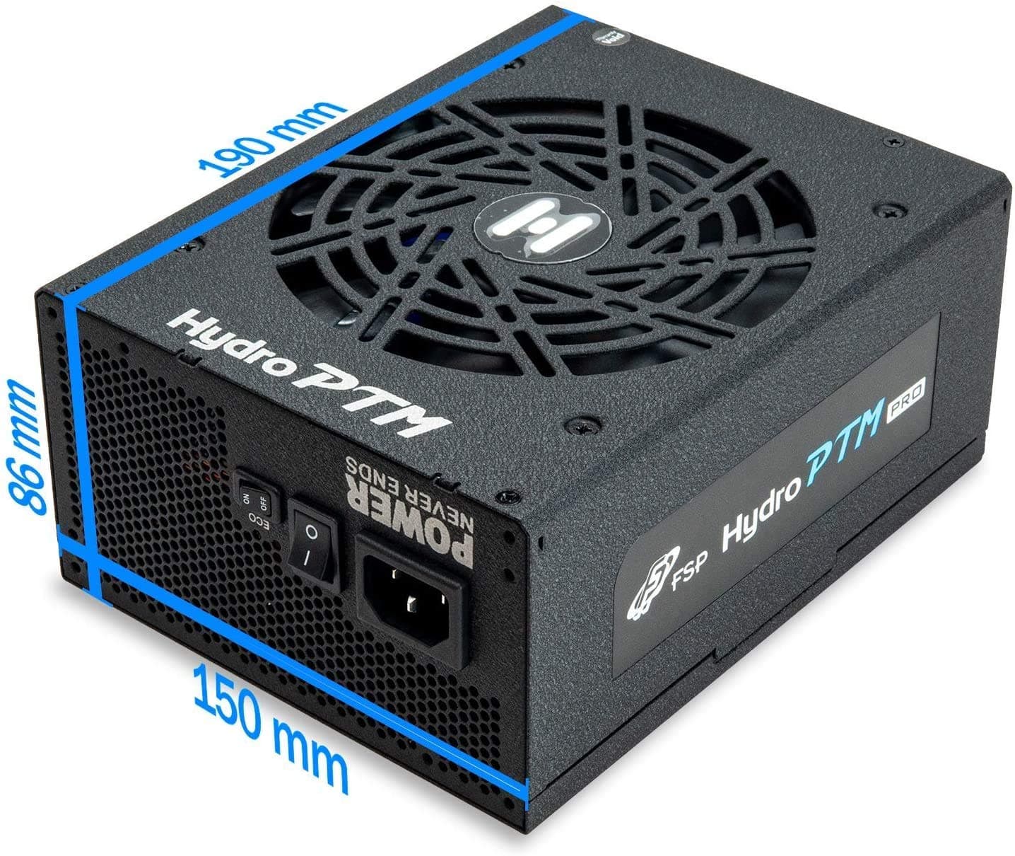 FSP FORTRON Netzteil Hydro PTM PRO 850 80+P 850W ATX, HPT2-850M Bild 7
