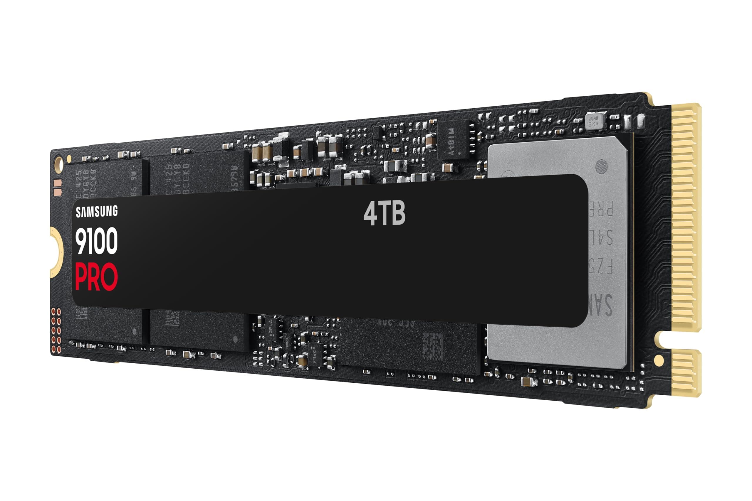 Samsung 9100 PRO NVMe M.2 SSD, 4 TB, PCIe 5.0, 14.800 MB/s Lesen, 13.400 MB/s Schreiben, Interne SSD für Gaming, Videobearbeitung und AI, Schwarz, MZ-VAP4T0BW Bild 4