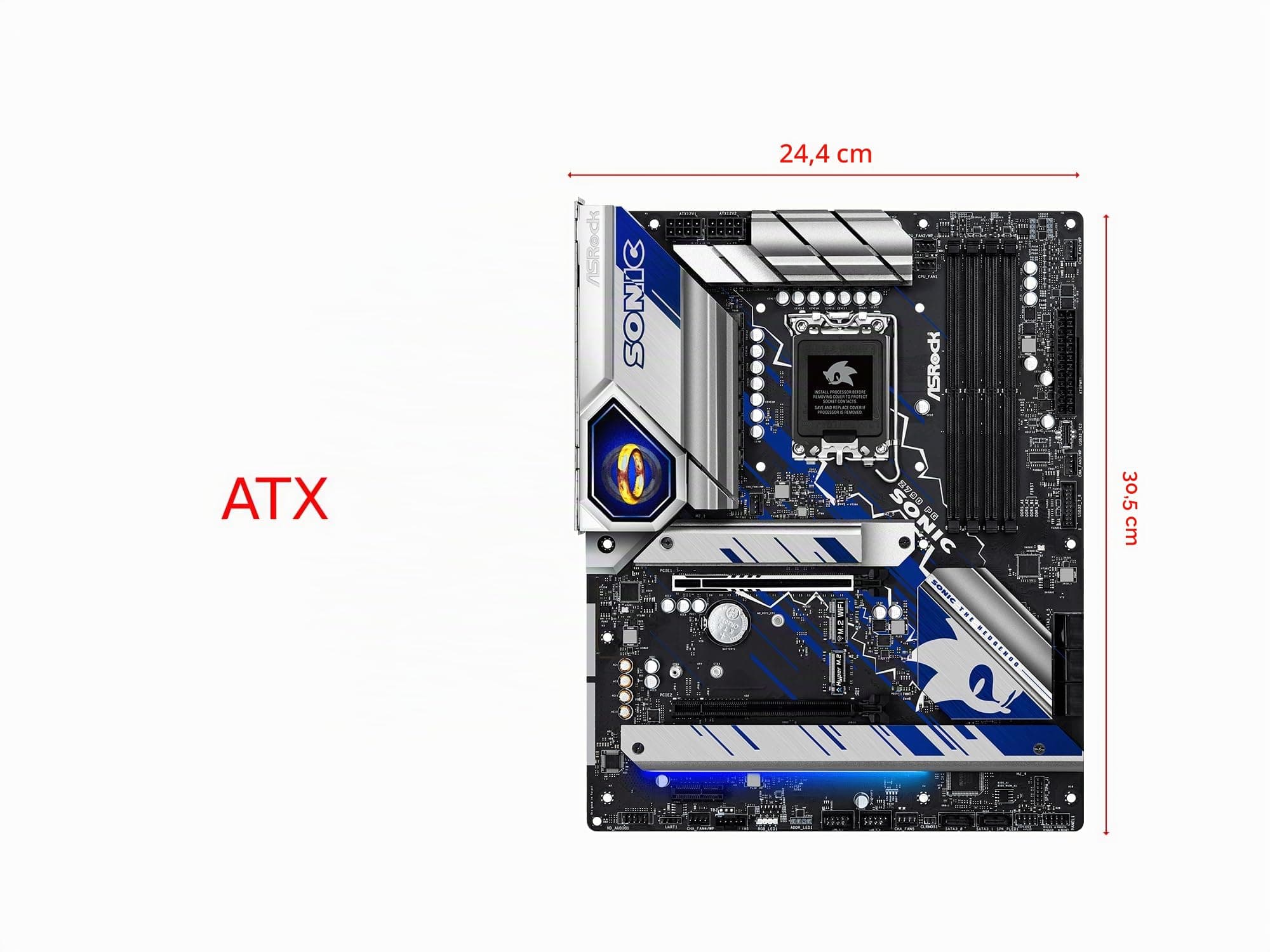 ASRock Z790 Phantom Gaming Sonic DDR5 Bild 3