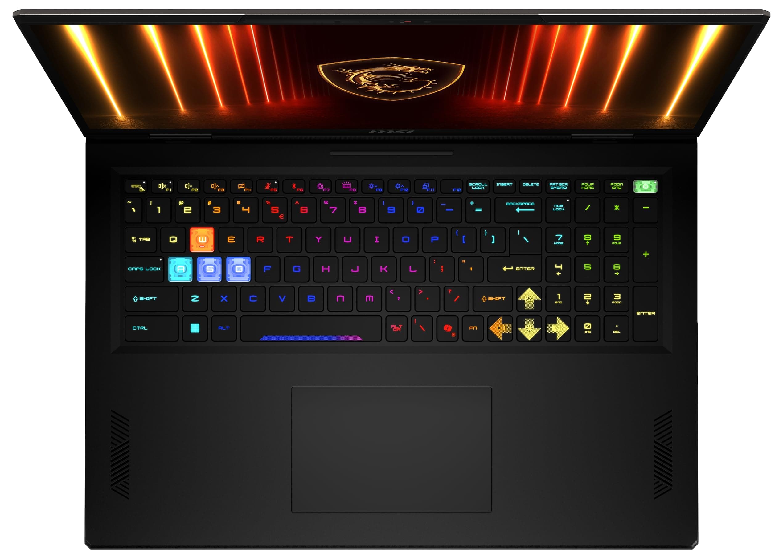 MSI Vector 18 HX AI Gaming-Laptop, 18" QHD+ 240 Hz Display, Intel Core Ultra 9 275HX, NVIDIA GeForce RTX 5090, 32 GB RAM, 2 TB SSD, Windows 11 Home, QWERTZ Tastatur, Cosmos Grau, A2XWJG-657 Intel Core Ultra 9 275HX RTX5090 24GB Bild 4