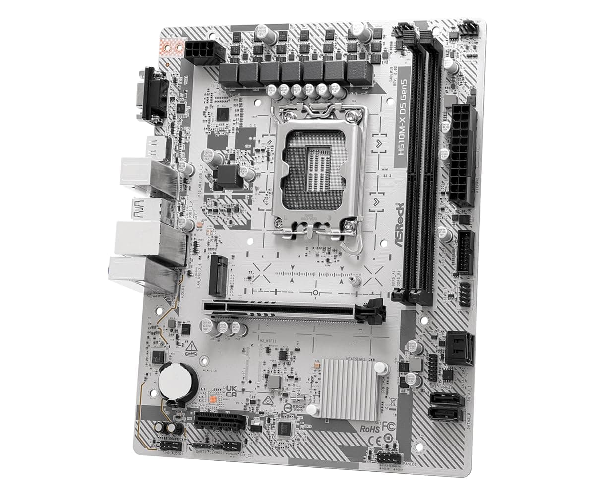 ASRock H610M-HDV/M.2 D5 Gen5 Mainboard (LGA1700, mATX, DDR5, PCIe 5.0) Bild 8