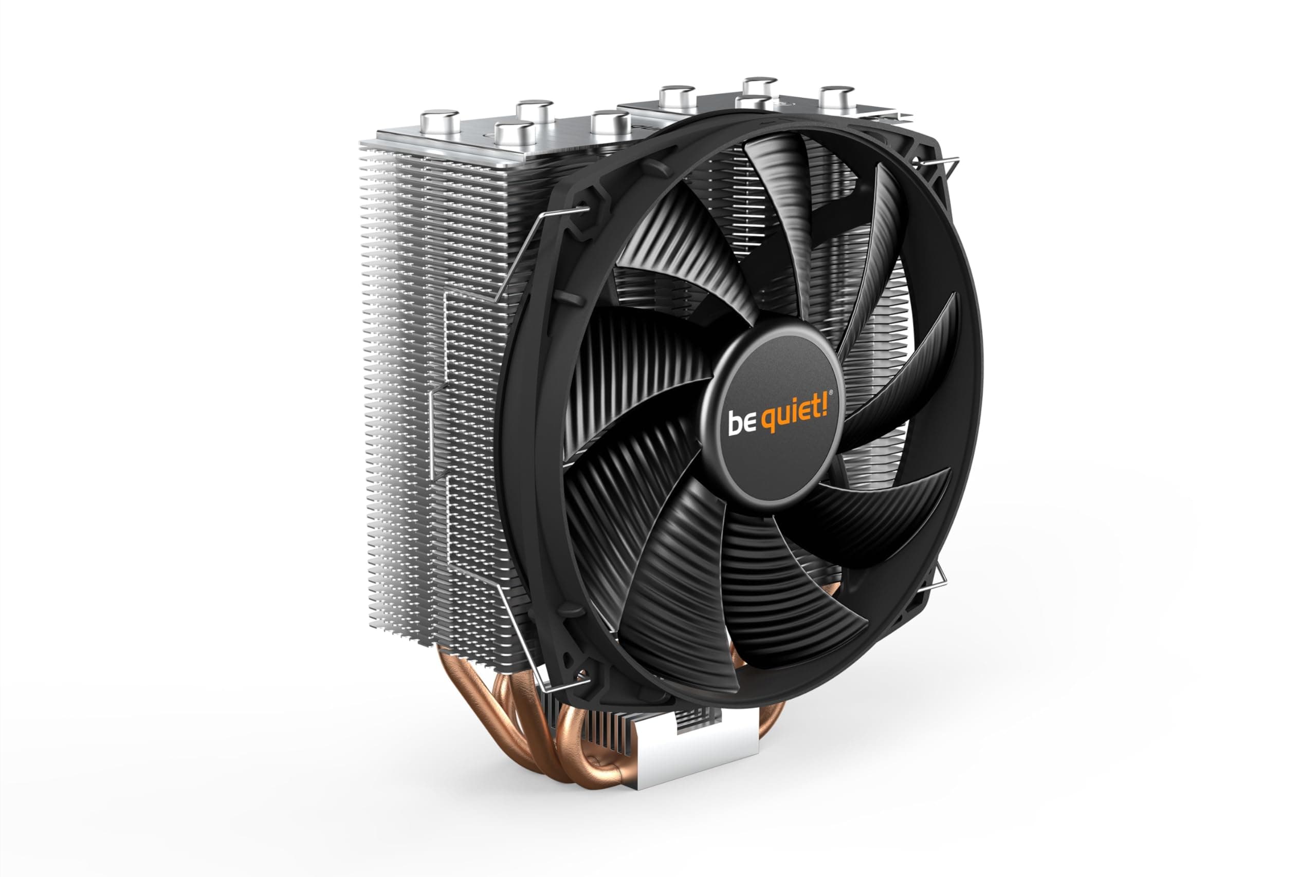 be quiet! Shadow Rock Slim 2, CPU Kühler, 160W TDP, 135mm be quiet! Lüfter, Heatpipe Direct Touch (HDT)-Technologie, 4x 6mm-Heatpipes, Slim Design, BK032 Bild 2
