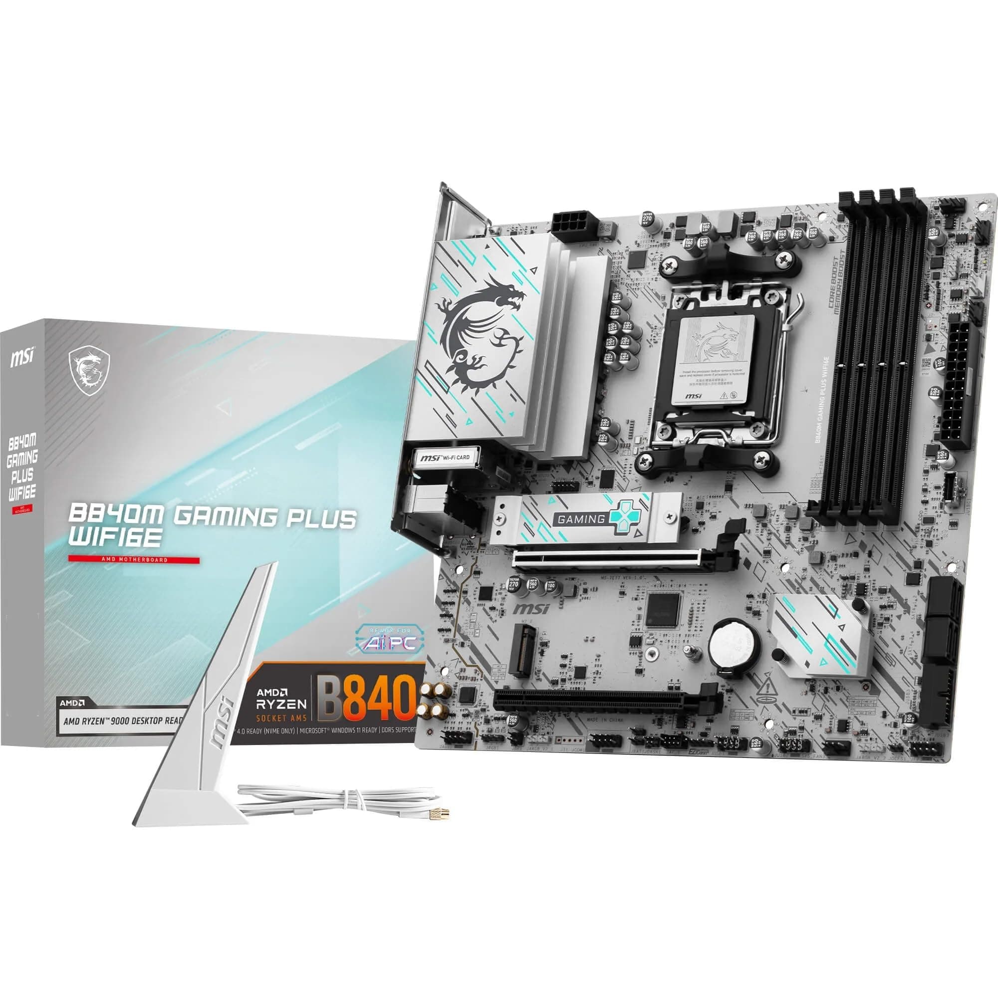 MSI B840M Gaming Plus WIFI6E Bild 2