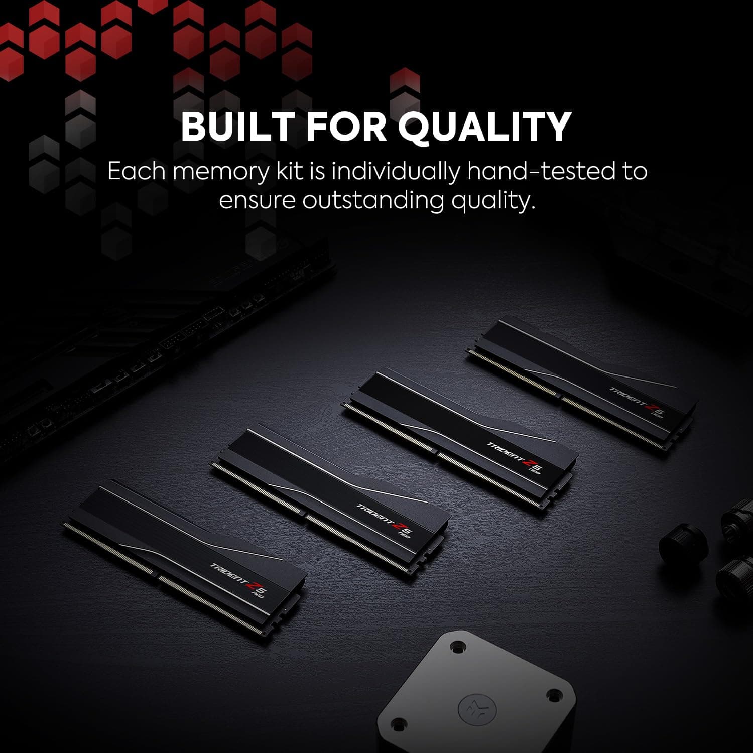G.Skill Trident Z5 NEO Series (AMD Expo) 32 GB (2 x 16 GB) 288-Pin SDRAM DDR5 6000 CL36-36-96 1,35 V Dual Channel Desktop Memory F5-6000J3636F16GX2-TZ5N Mattschwarz Bild 7