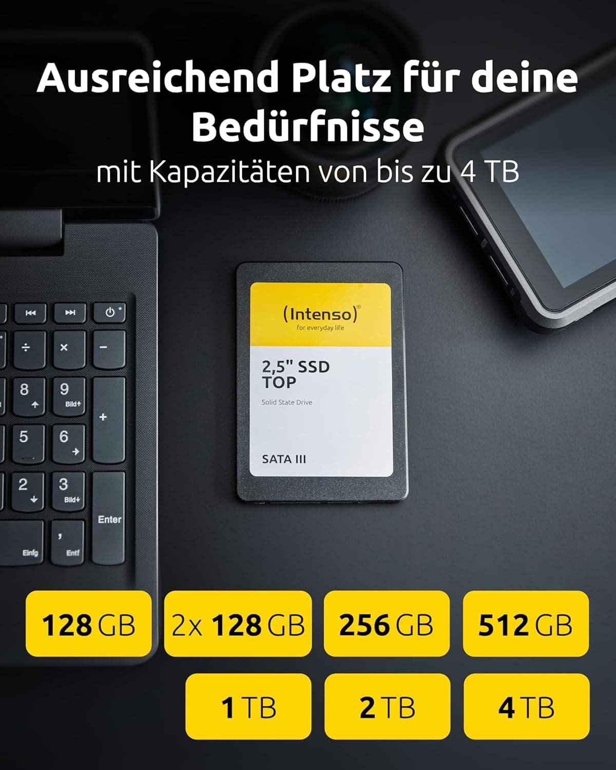 Intenso interne SSD-Festplatte 128GB Top Performance Bild 8