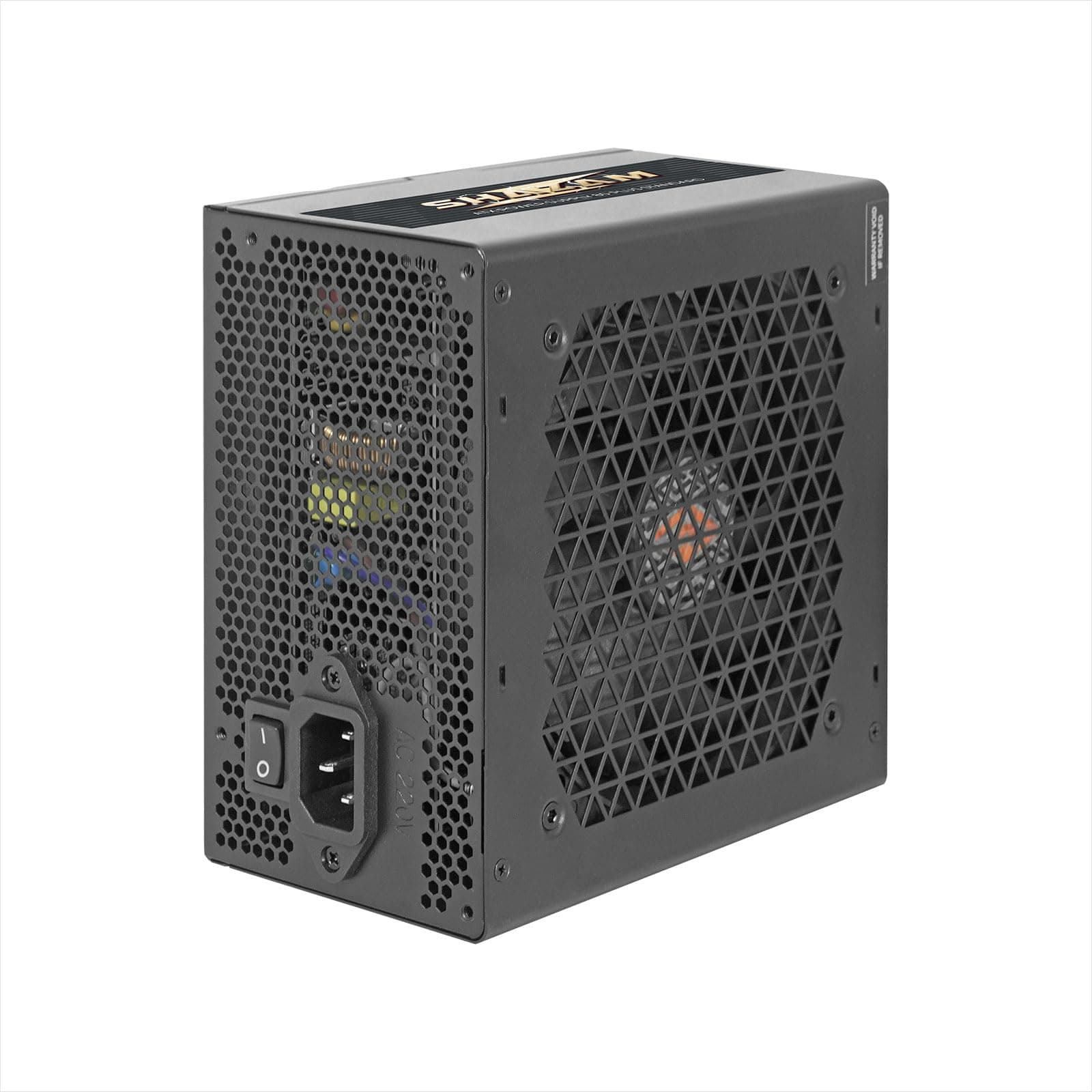 Noua Shazam 500 W ATX-Netzteil für PC 500 Watt 80+ White, DC zu DC, leiser Lüfter 120 mm, aktiver PFC Bild 3