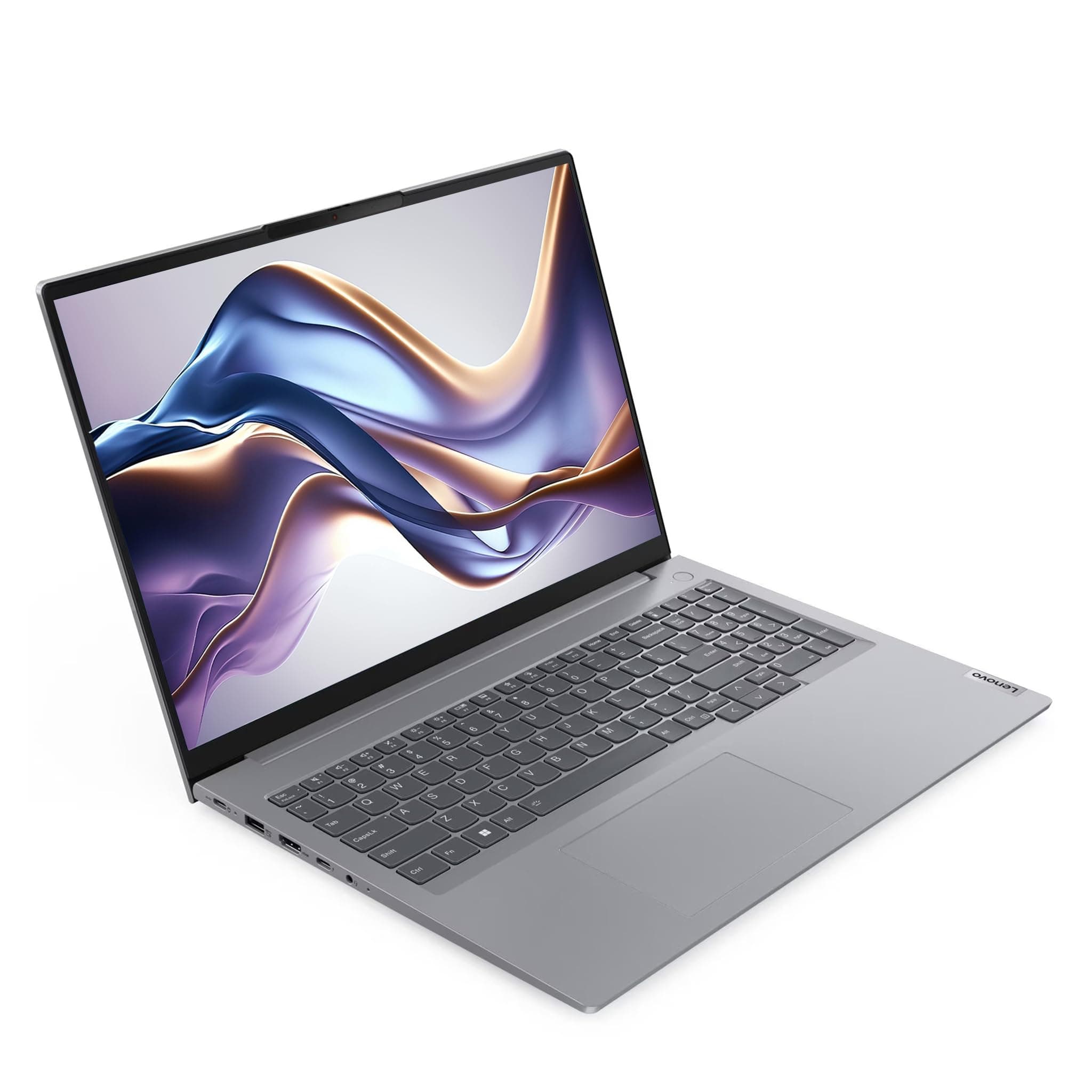 Lenovo ThinkBook 16 Gen 6 Business Laptop, Core i7-13700H, 64 GB DDR5 RAM, 1 TB PCIe SSD, 16" WUXGA (1920x1200) Display, Intel Iris Xe Graphics, Deutsches Tastatur-Layout, W11 Pro, Arctic Grey 64 GB RAM | 1 TB SSD Windows 11 Pro Bild 2