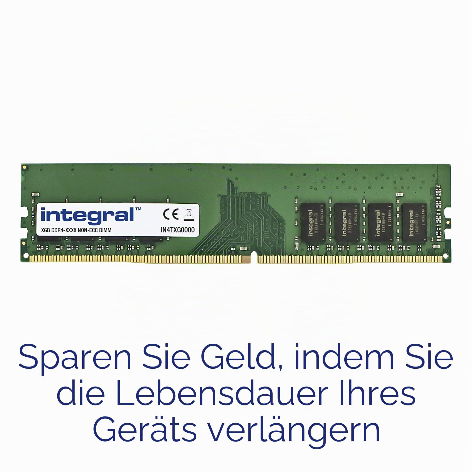 Integral 16GB DDR4 RAM 2666MHz DIMM PC-Desktop-Arbeitsspeicher-Modul Bild 5