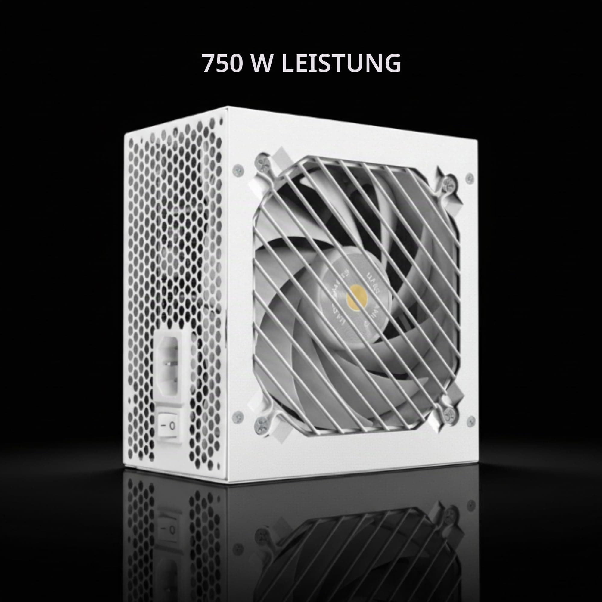 Mars Gaming MPB750PSI, PC-Netzteil Full Modular 750W, 10 Jahre Garantie, 80Plus Gold 90%, Lüfter SI Extreme Silence, Technologien AI2-RPM, DC-DC und SMD, ATX 3.1 und PCIe 5.1 Schwarz MPB750PSIW Bild 4
