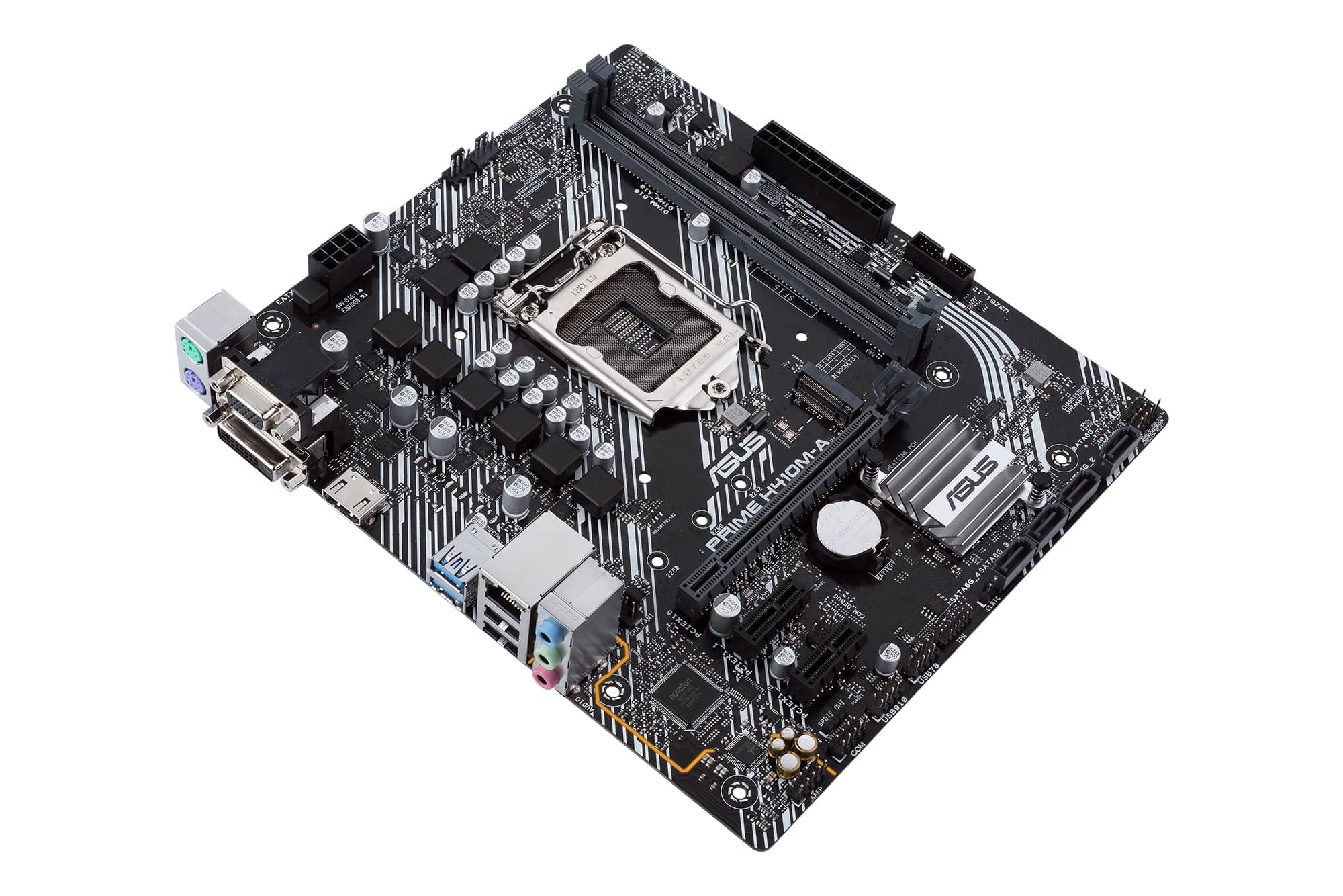 ASUS Prime H410M-A/CSM Mainboard Sockel Intel LGA 1200 (mATX, M.2, USB 3.2 Gen 1, SATA 6Gbit/s, COM-Header, TPM-Header) Bild 5