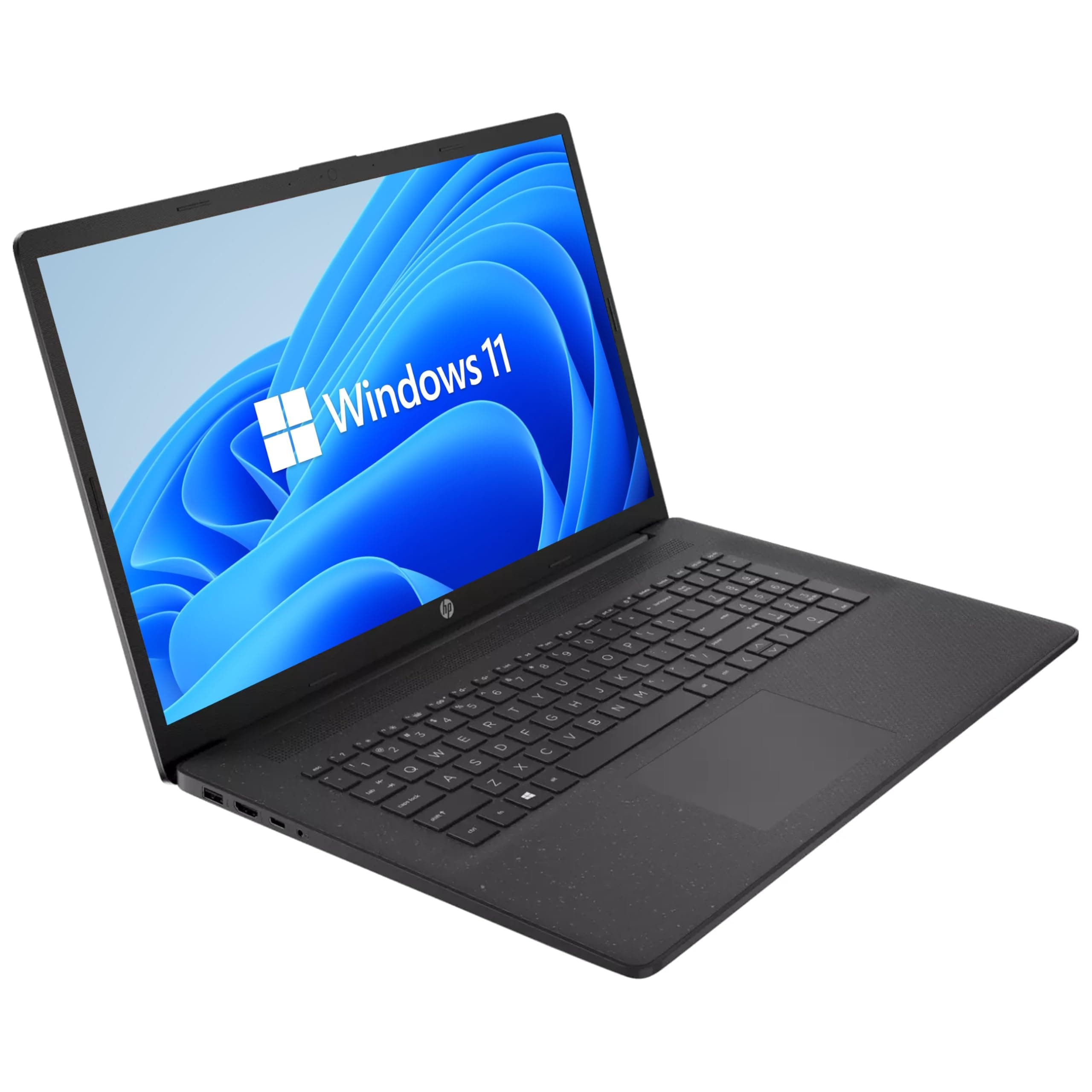 HP Laptop, 17,3 Zoll IPS Full-HD Display, Intel N200 4 x 3.70 GHz, 16 GB DDR4 RAM, 512 GB SSD, Intel UHD Graphics, Schwarz, Norton 360, Windows 11 Bild 2