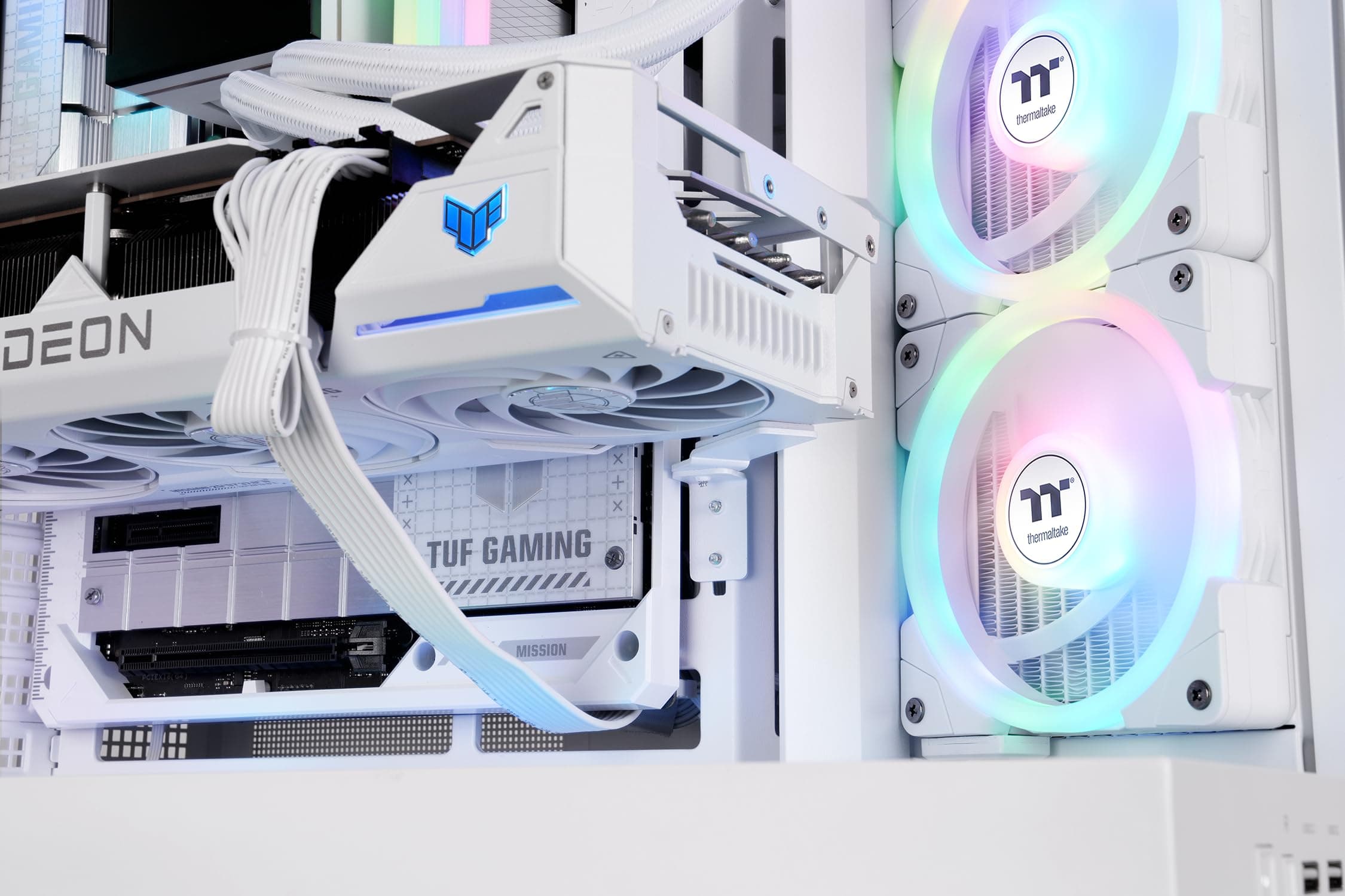 Thermaltake View 380 XL WS ARGB | Mid Tower Chassis | Snow View 380 XL Wood Snow Bild 7
