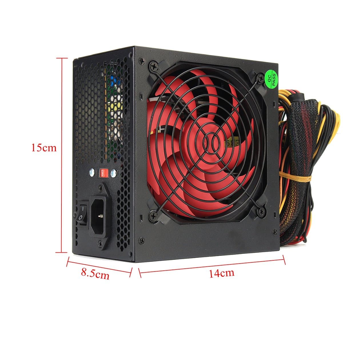 700W 110V-230V Alimentazione Netzteil ATX Alluminio 20 + 4Pin ATX 12V V 2.3 - Au Standard Bild 3