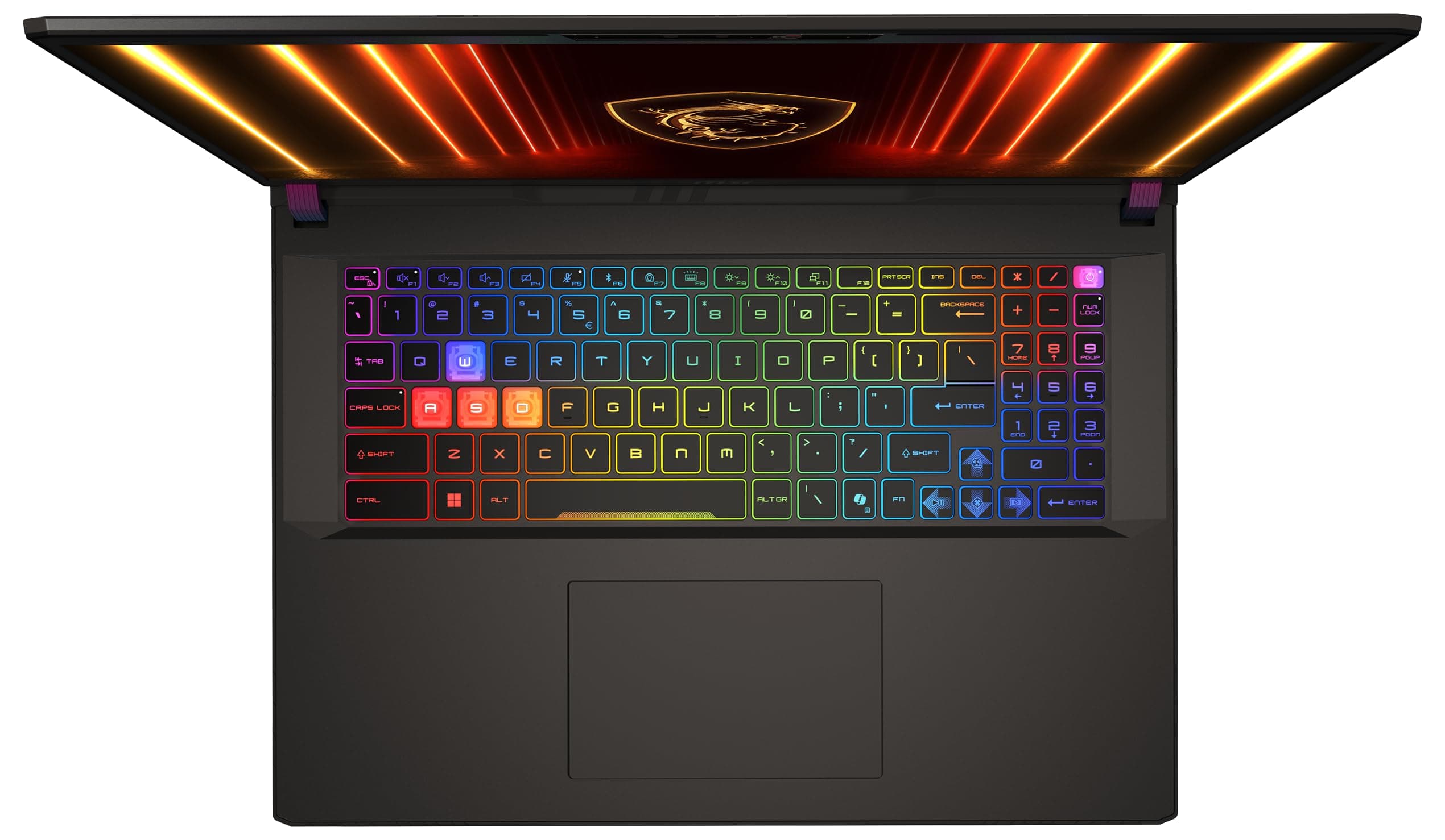 MSI Vector 17 HX AI Gaming-Laptop, 17" QHD+ 240 Hz Display, Intel Core Ultra 9 275HX, NVIDIA GeForce RTX 5080, 32 GB RAM, 2 TB SSD, Windows 11 Home, QWERTZ Tastatur, Cosmos Grau, A2XWIG-040 Intel® Core™ Ultra 9 275HX Integriert Bild 4
