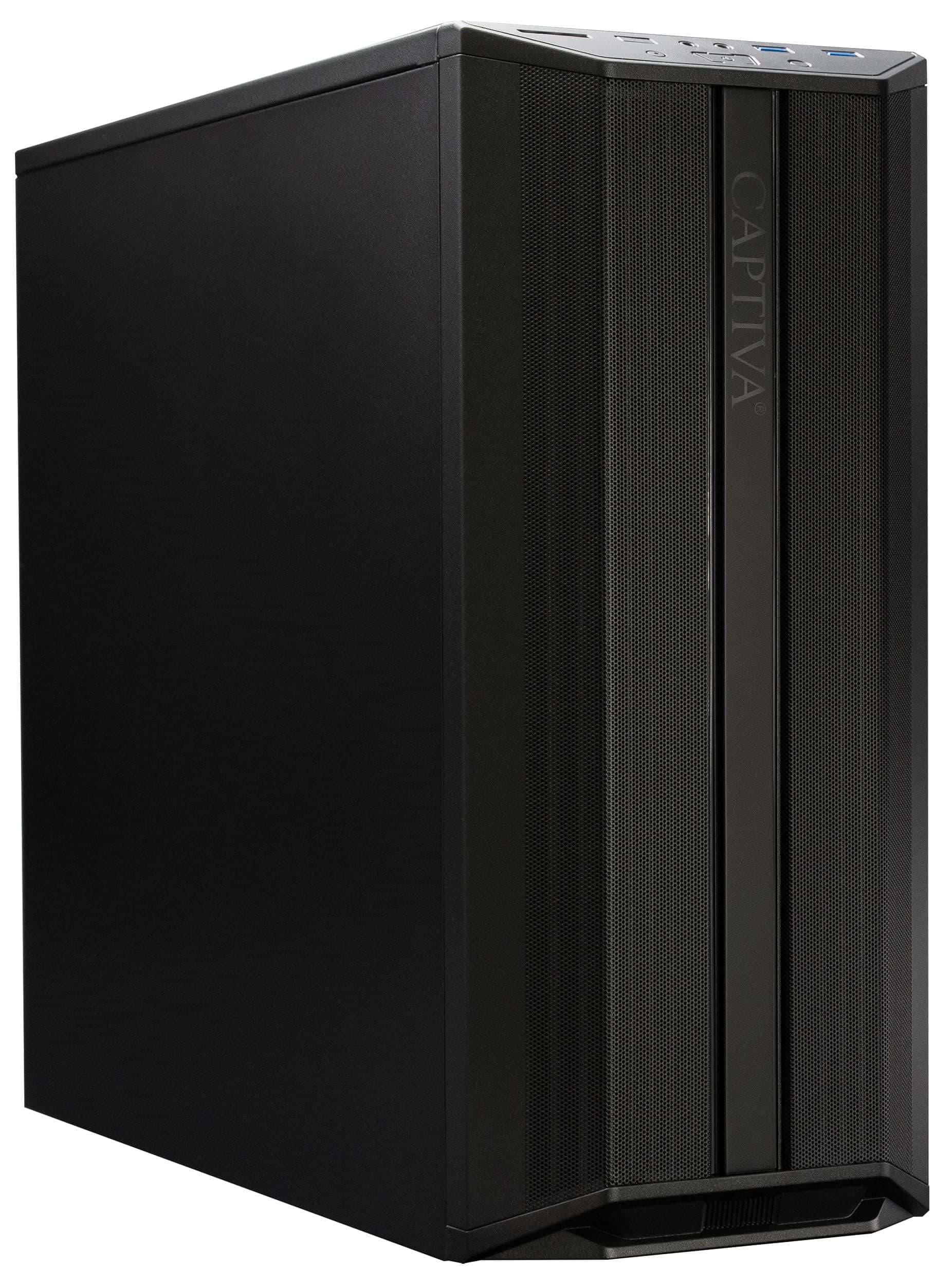 Captiva PC Workstation R99-514 AMD Ryzen 9 9900X, 64 GB DDR5 RAM, 1 TB M.2 SSD, Radeon Graphics, Windows 11 Pro (99514)