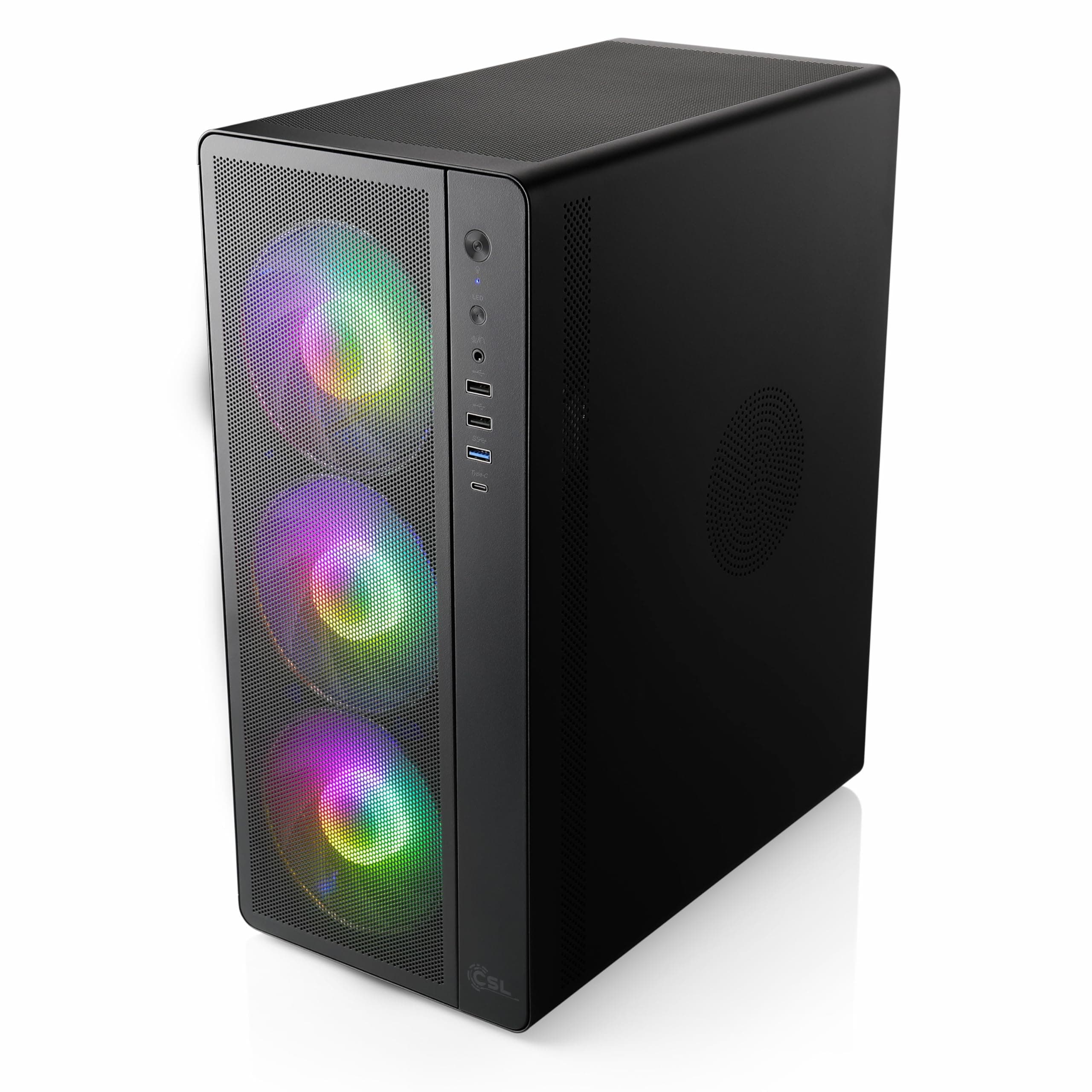 Gaming PC mit Windows 11 Pro | AMD Ryzen 7 8700F 8X 4.1 GHz | RTX 5070 | 1000 GB M.2 NVMe | 32 GB DDR5 RAM | Computer für Zocker, Gamer Desktop Rechner zum Spielen | A15526 1000.0 GB 32.0 GB RTX 5070 Windows 11 Pro Bild 5