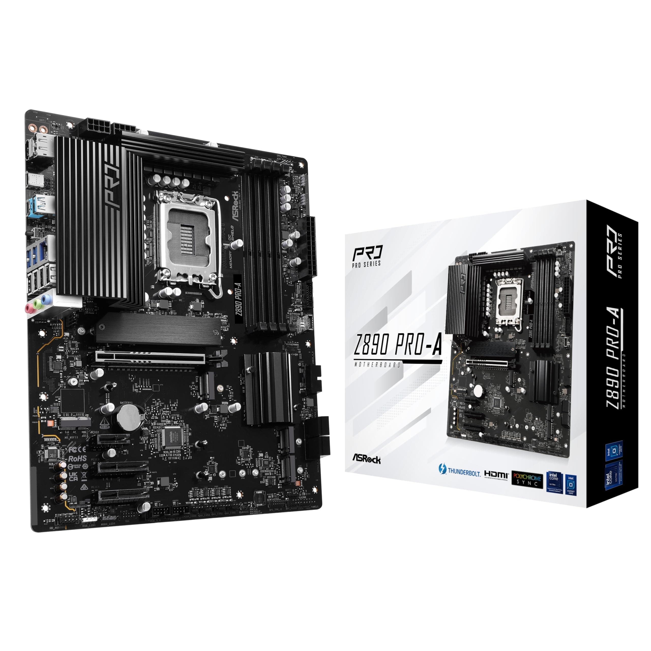 ASRock Z890 Pro-A Intel S1851 DDR5 90-MXBP50-A0UAYZ