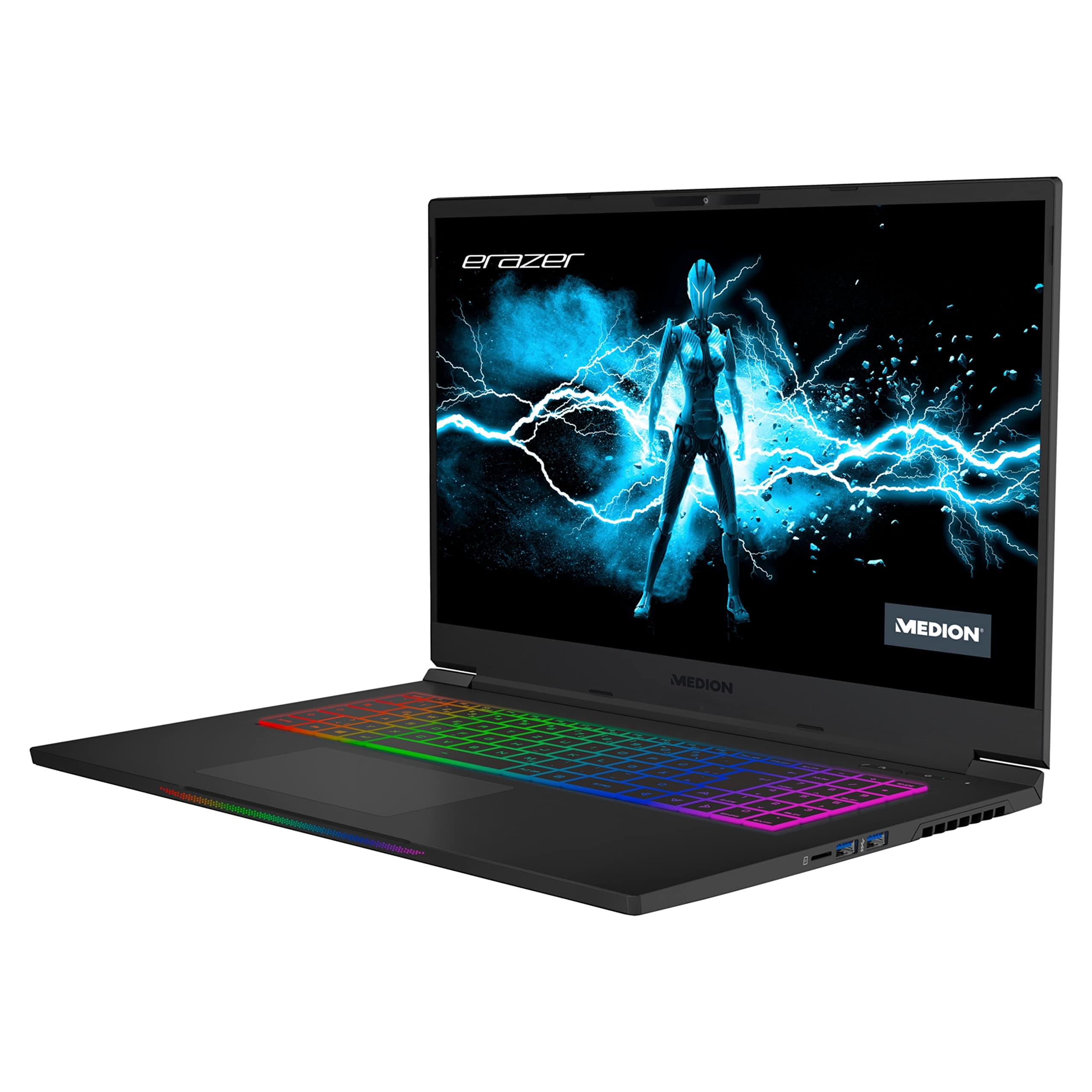 MEDION ERAZER Beast X25 43,9 cm (17,3 Zoll 165Hz) QHD Gaming Notebook (AMD Ryzen 9 5900HX, 64GB DDR4 RAM, 2TB PCIe SSD, NVIDIA GeForce RTX 3080 16 GB GDDR6 VRAM, Win 11 Home) Bild 8