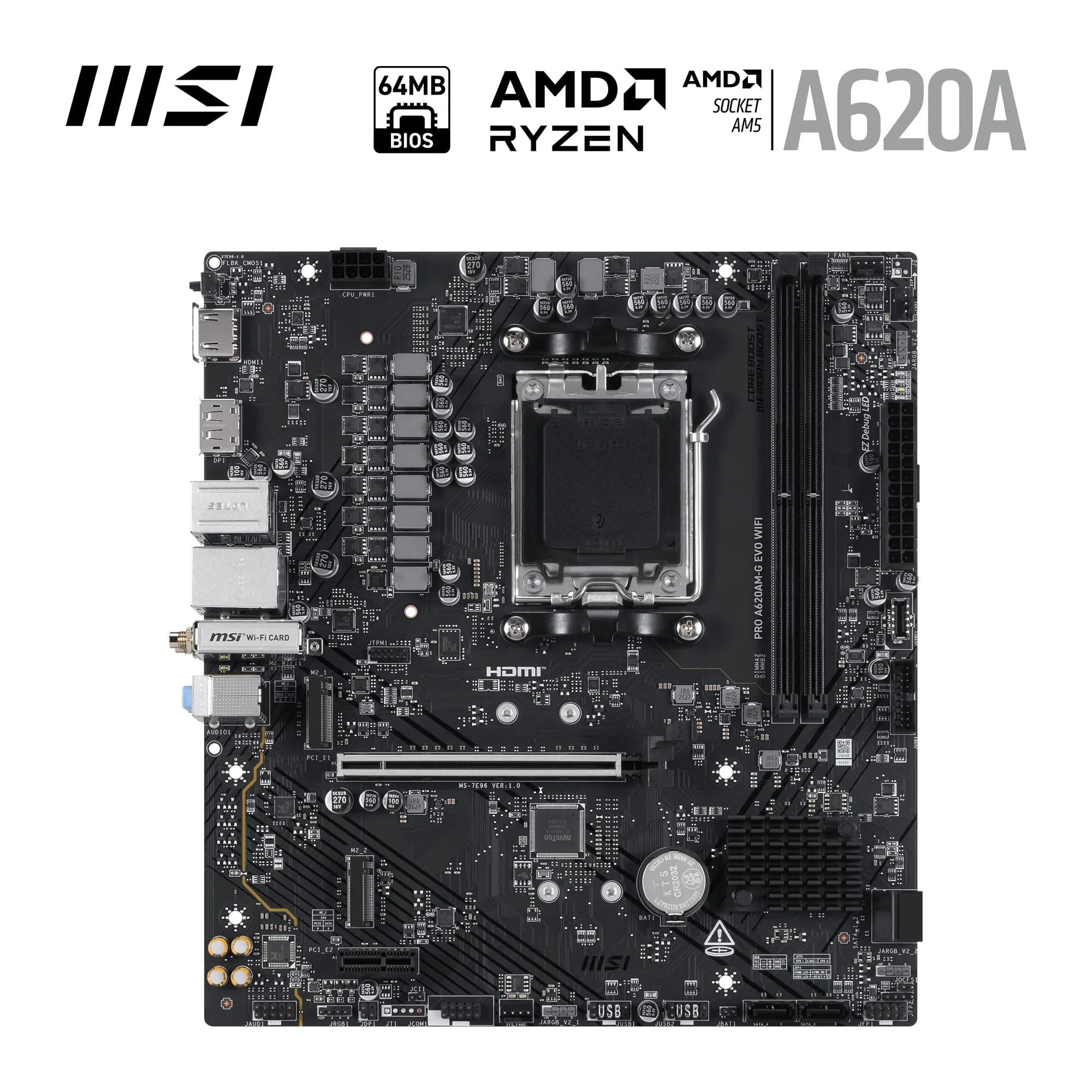 MSI PRO A620AM-G EVO WiFi Bild 3