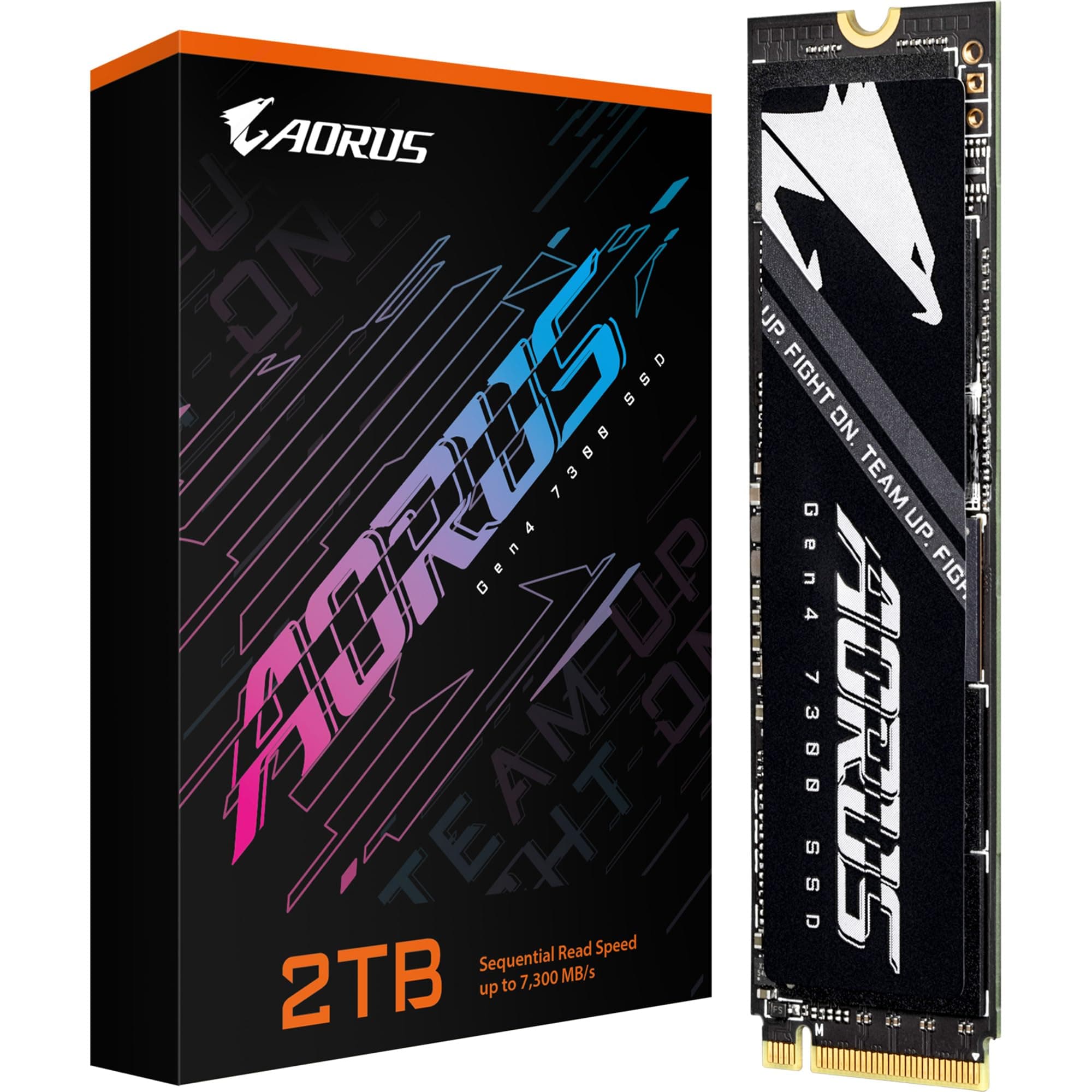 Gigabyte SSD AORUS Gen4 7300 2 TB Bild 2
