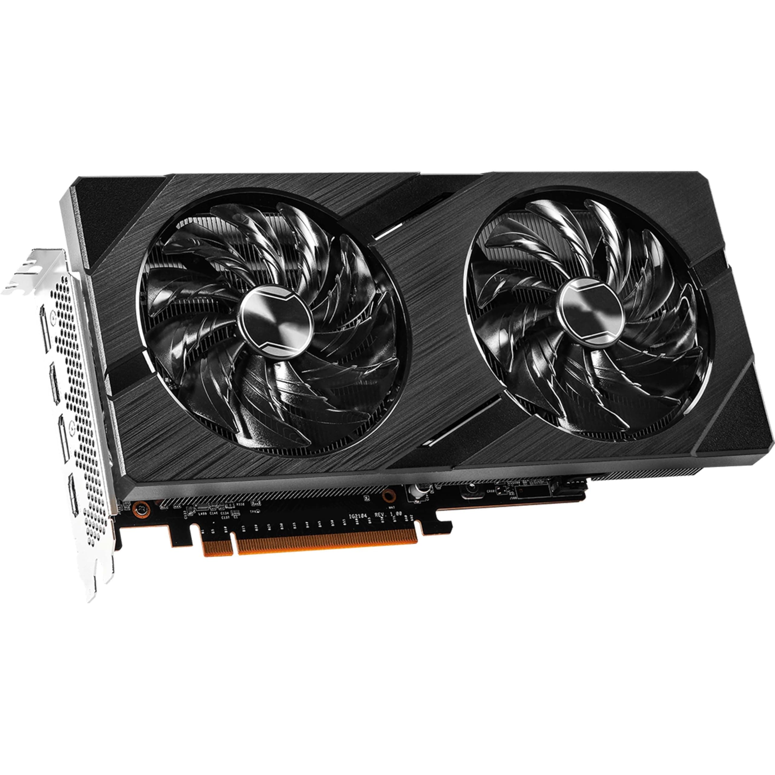 SIMPLETEK - ARC A750 Challenger 8GB GDDR6 | Grafikkarte Gaming Editing 256-bit | 2 x DisplayPort 2 x HDMI | Dual Lüfter Bild 3