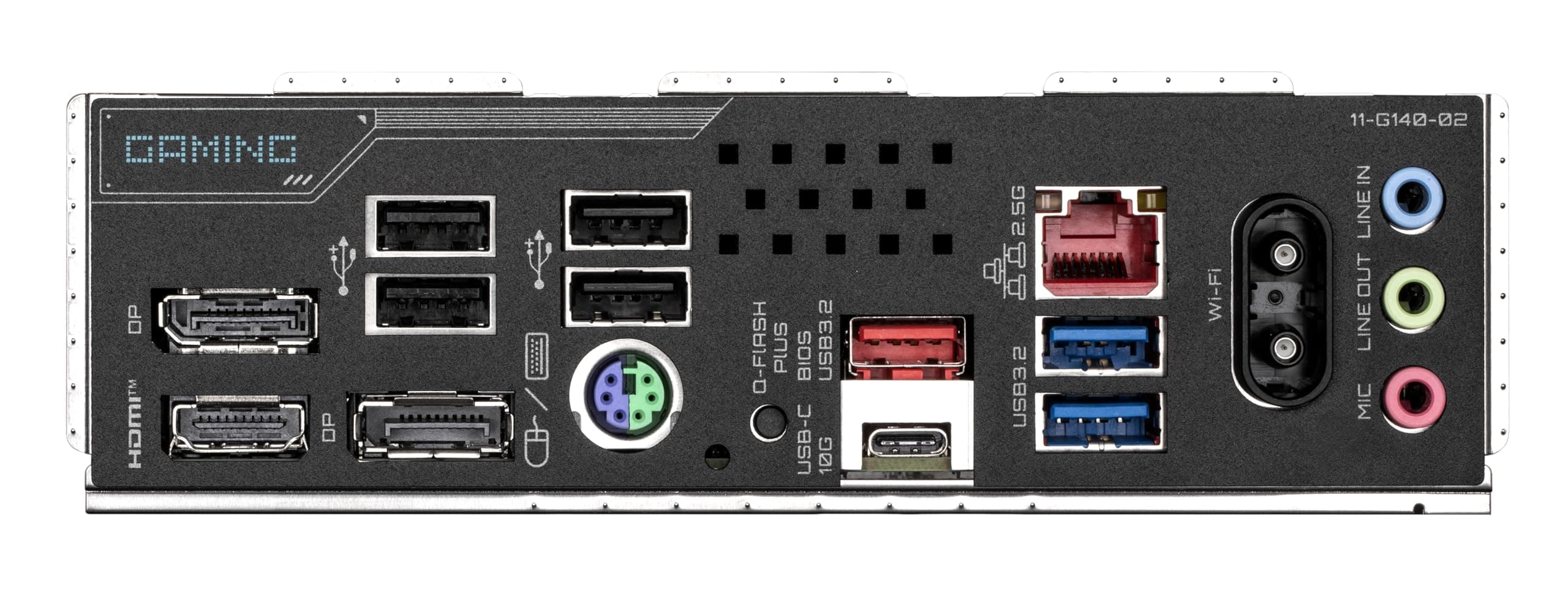 GIGABYTE B850M Gaming X WIFI6E Motherboard - AMD Ryzen 9000 Serien CPUs, 10+2+2 Phasen Digital VRM, bis zu 8200MHz DDR5 (OC), 1xPCIe 5.0 + 1xPCIe 4.0 M.2, 2.5LAN, WiFi 6E, USB 3.2 Gen 2. Bild 7