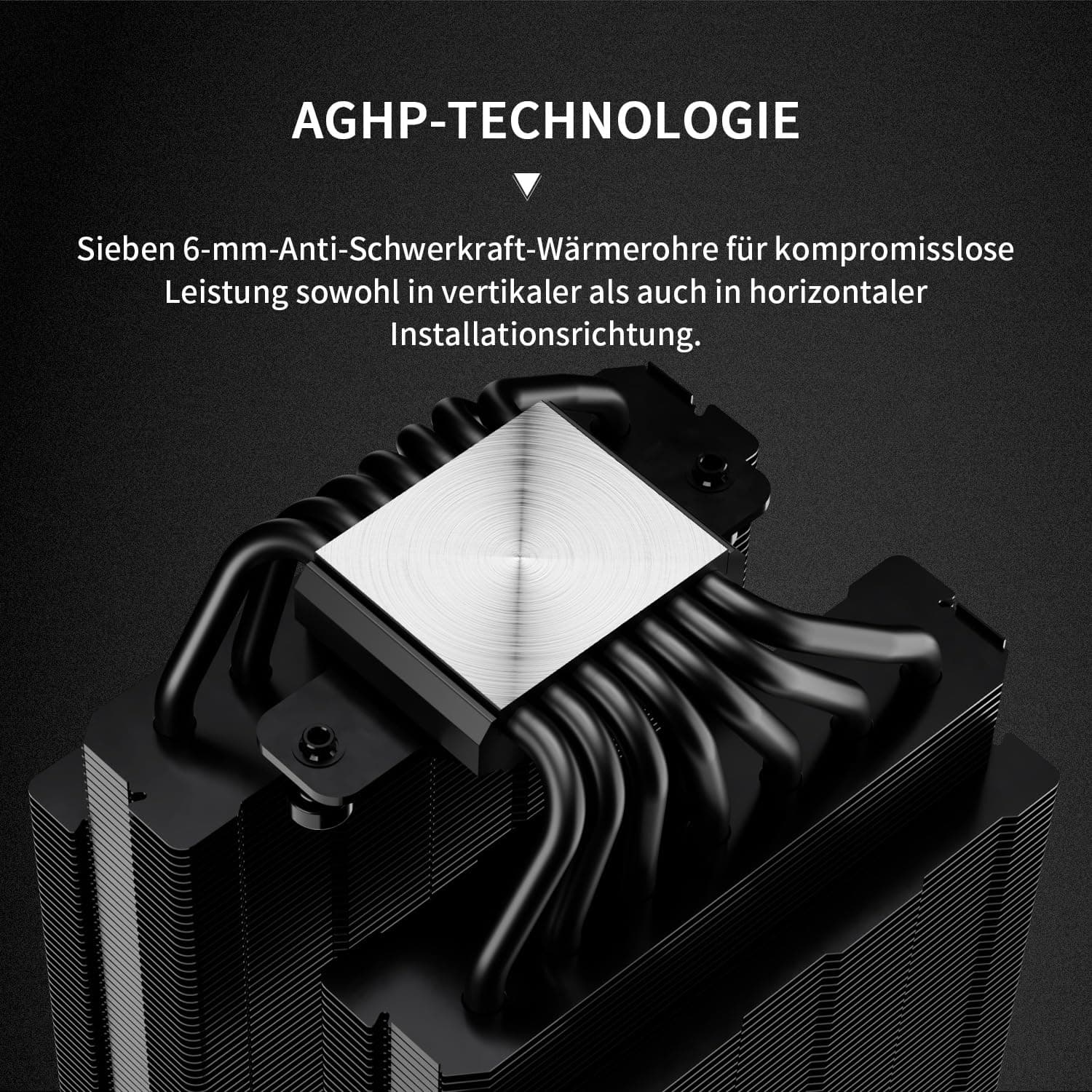 Thermalright Phantom Spirit 120 Digital EVO CPU Luftkühler,7 Heatpipes CPU Kühler,Dual 120mm PWM Lüfter, Digital Screen Top Cover, für AM4/AM5/Intel LGA1700/1851/1150/1151/1200, PC Kühlung Bild 3