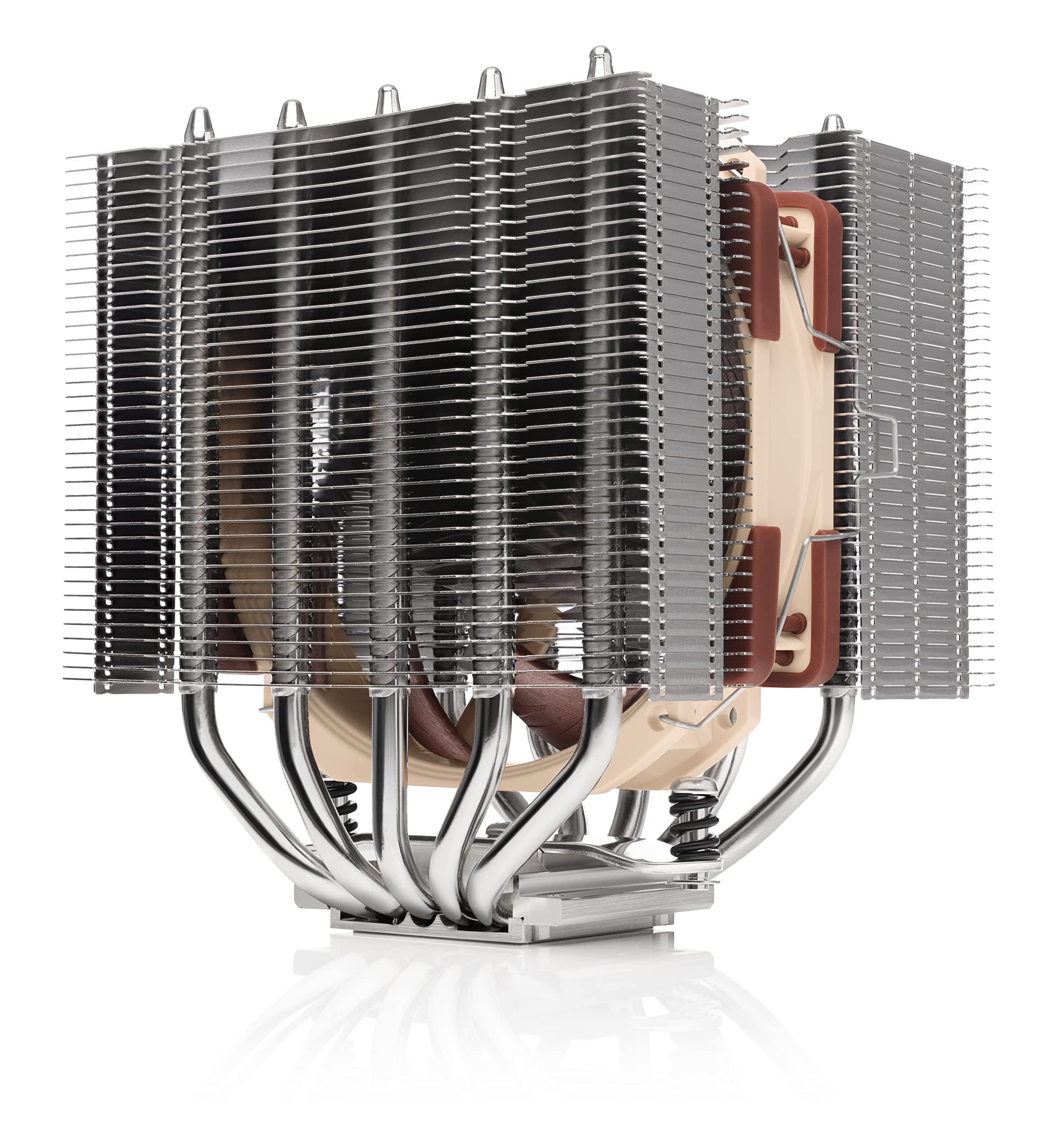 Noctua NH-D12L, Niedriger CPU-Kühler (120mm, Braun) Einzelpack Single
