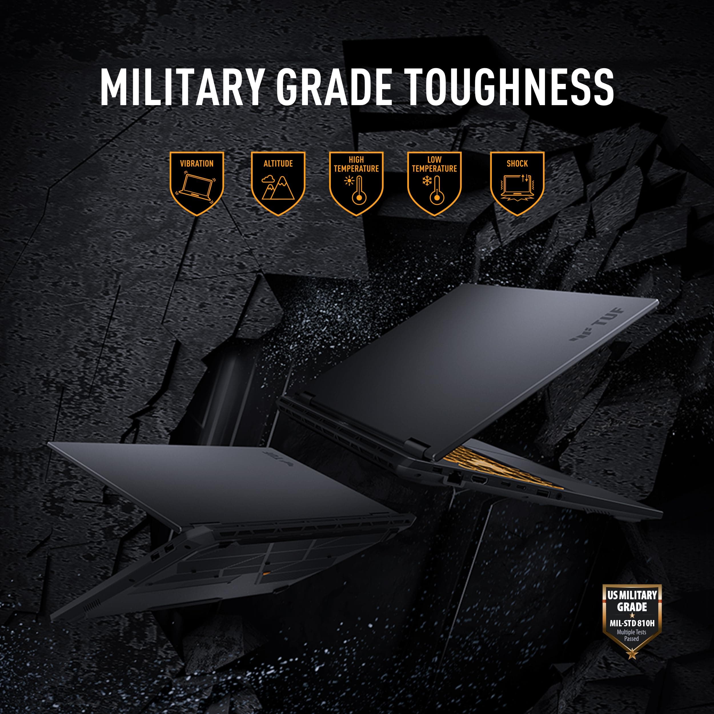 ASUS TUF Gaming F16 (2025) Gaming Laptop, 16 Zoll FHD+ 165Hz IPS-Level 16:10 Display, Intel Core i7 Prozessor 14650HX, NVIDIA GeForce RTX 5050, 16GB DDR5, 1TB PCIe Gen4 SSD, Wi-Fi 6E, Windows 11 Bild 5