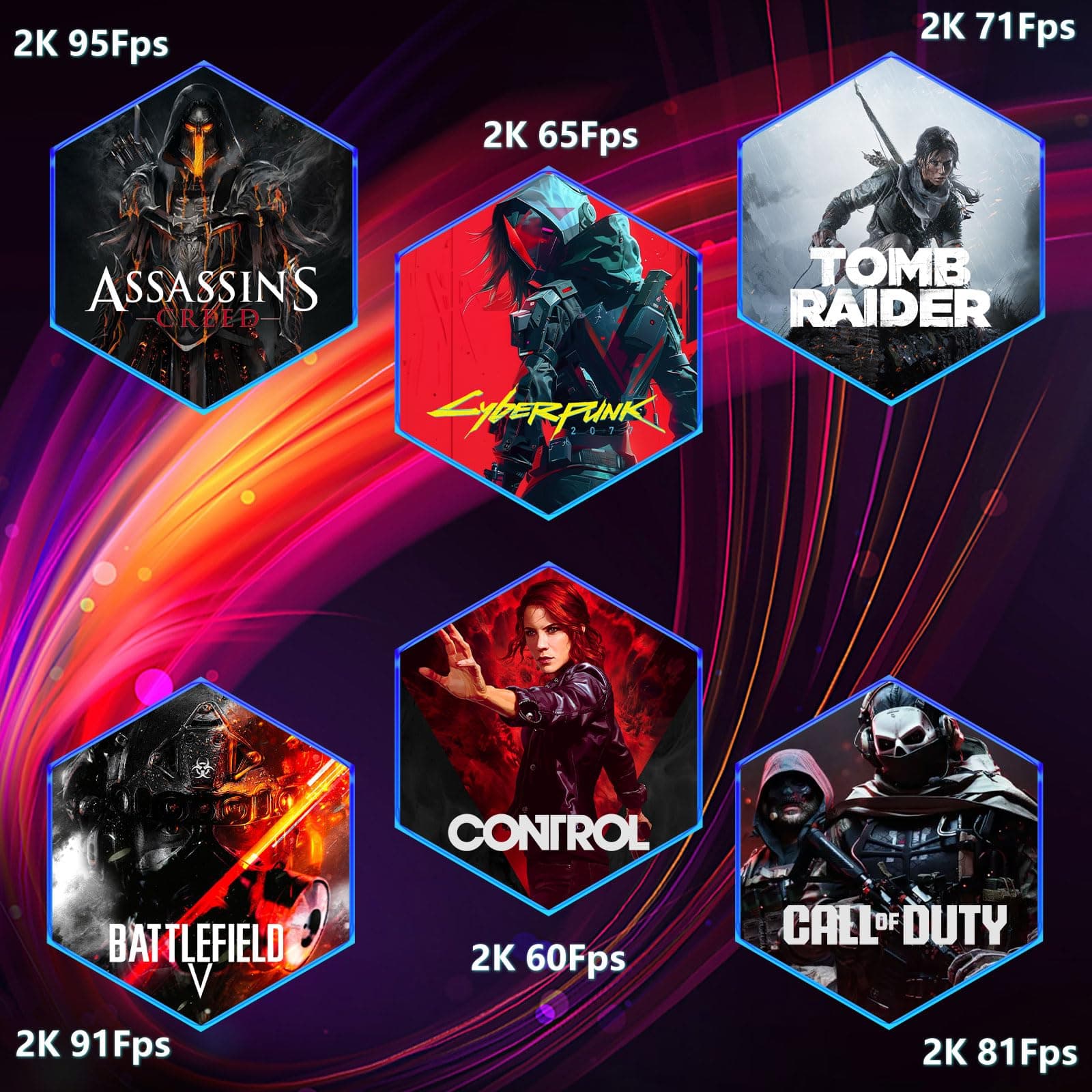 GPVHOSO RTX 2060 Super 8GB Grafikkarte 256Bit GDDR6 Grafikkarte mit Ray Tracing, Dual Fans, PCI Express x 16 3.0 HDMI Display Port DVI, Unterstützt bis zu 8K für Creative Work PC Gaming Office Bild 5