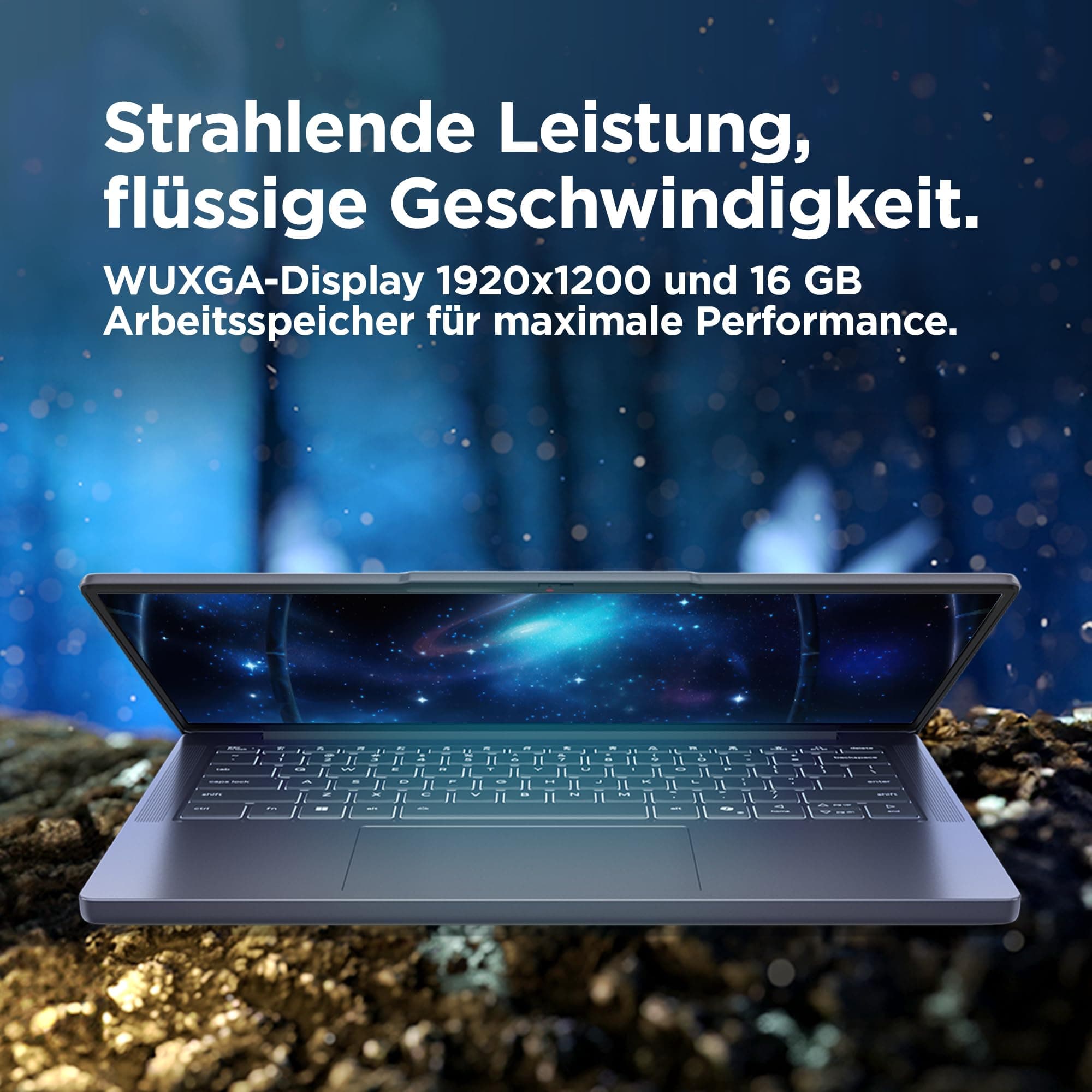 Lenovo IdeaPad Slim 3i Laptop | 14" WUXGA Display | Intel Core i5 13420H | 16GB RAM | 512GB SSD | Intel UHD Grafik | Win11 | QWERTZ | Luna Grau | 3 Monate Premium Care Bild 5