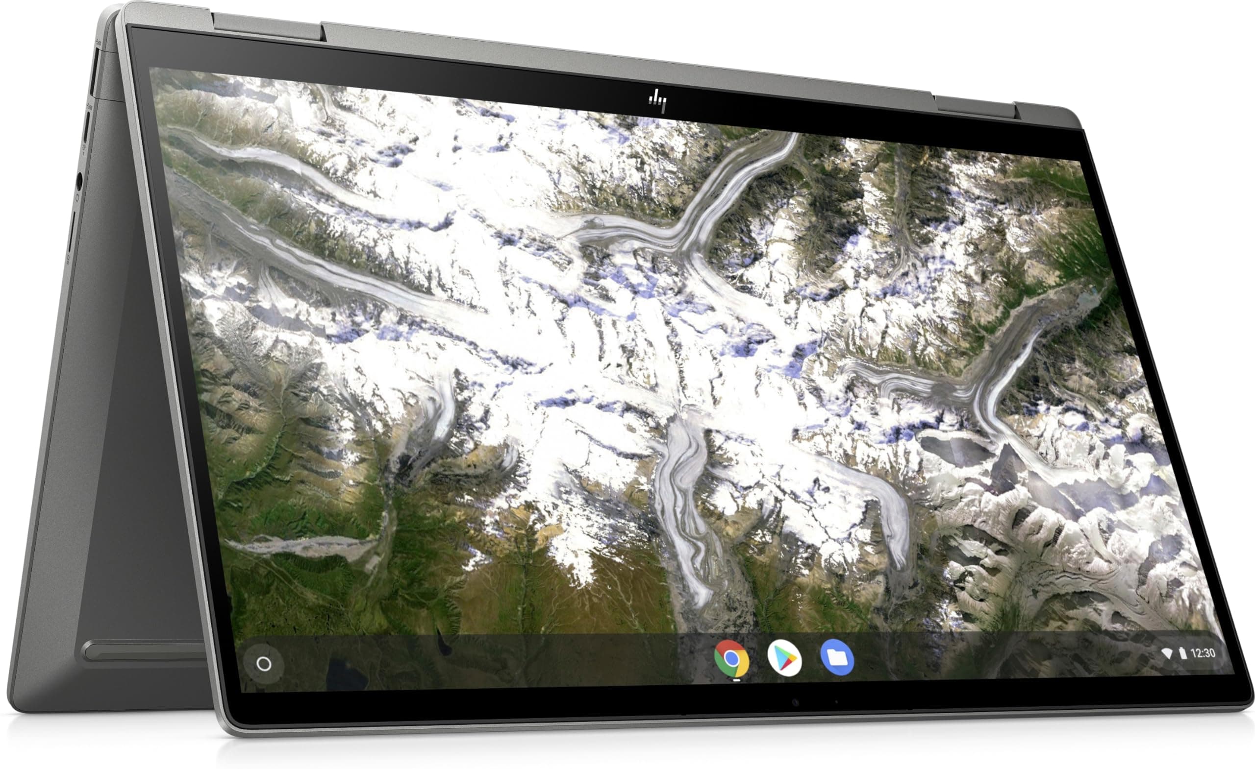 HP Chromebook x360 14c-ca0220ng (14 Zoll / FHD IPS Touch) 2in1 Convertible Laptop (Intel Pentium Gold 6405U, 4GB DDR4 RAM, 64GB eMMC, Intel HD Grafik, ChromeOS, QWERTZ) Silber Bild 8