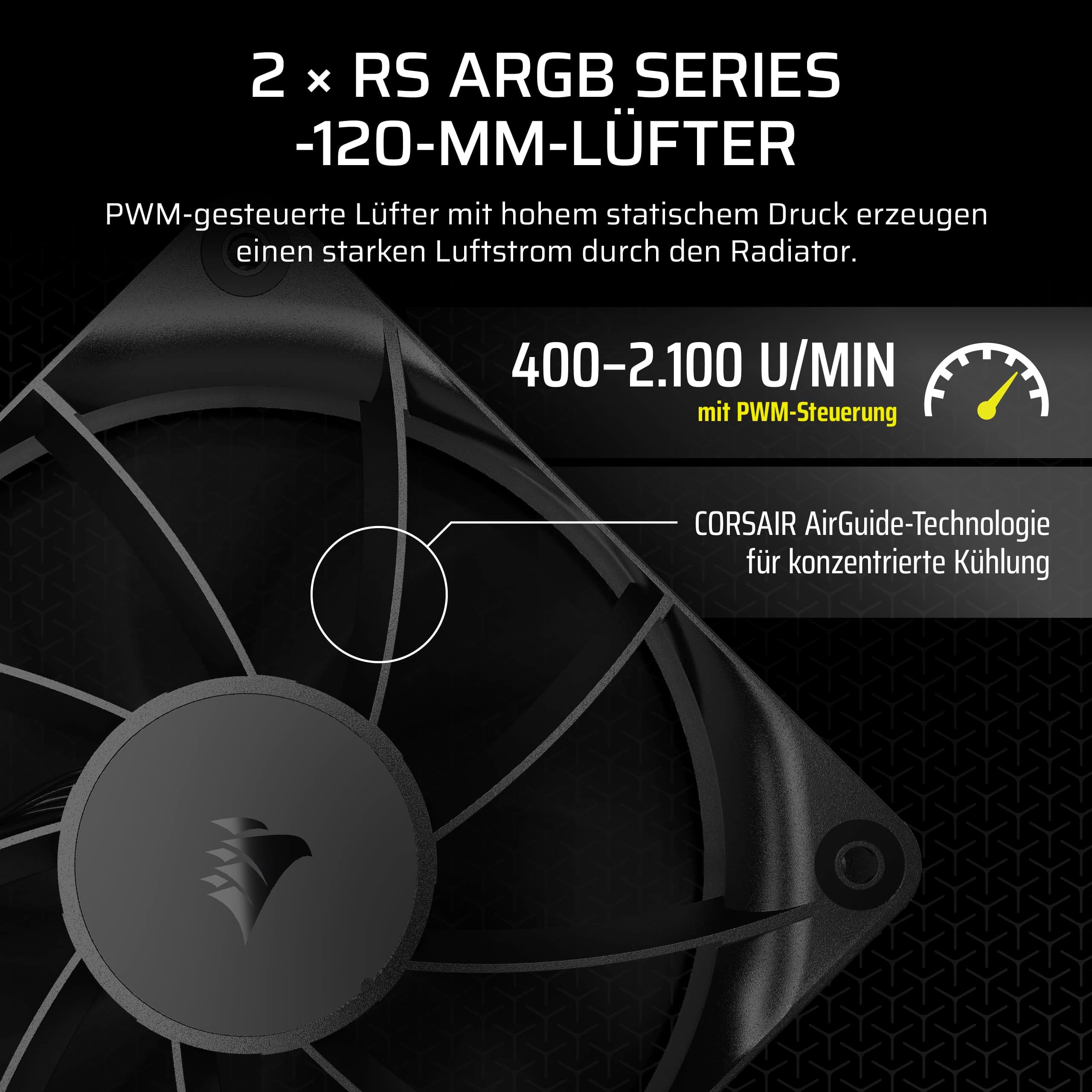 Corsair Nautilus 240 RS CPU-Flüssigkeitskühler – 240mm AIO – Geräuscharm – Direkter Mainboard-Anschluss – Intel LGA 1851/1700, AMD AM5/AM4 – 2X RS120-Ventilatoren Inbegriffen – Schwarz Bild 7