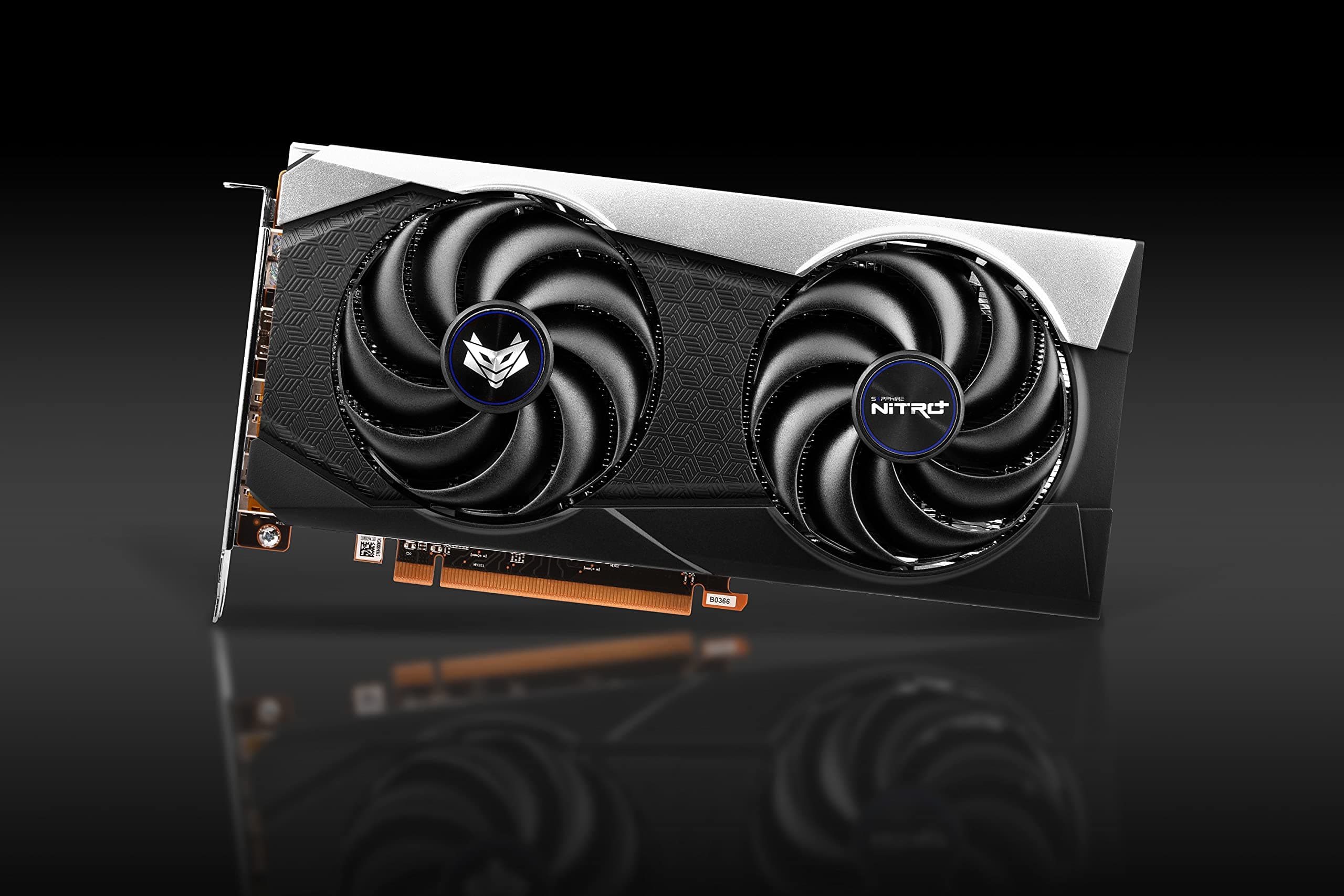 Sapphire Nitro+ AMD Radeon RX 6600 XT Gaming OC 8 GB GDDR6 HDMI Triple DP 11309-01-20G Schwarz PCIE Bild 3
