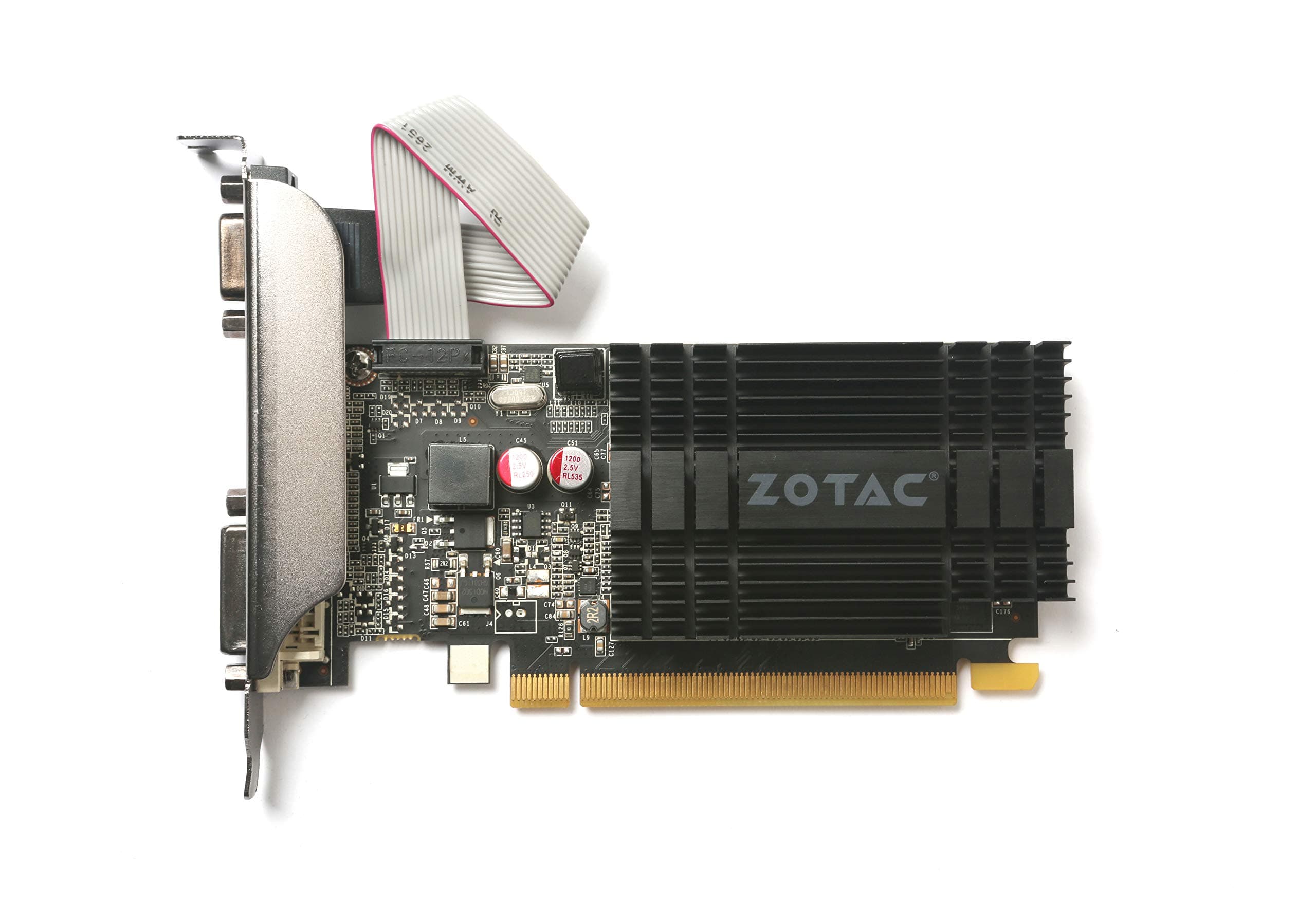ZOTAC GeForce GT 710 ZONE Edition 2GB DDR3 Dual Link DVI HDMI VGA aktiv 2GB ZONE Edition passiv DVI-D HDMI VGA Bild 3