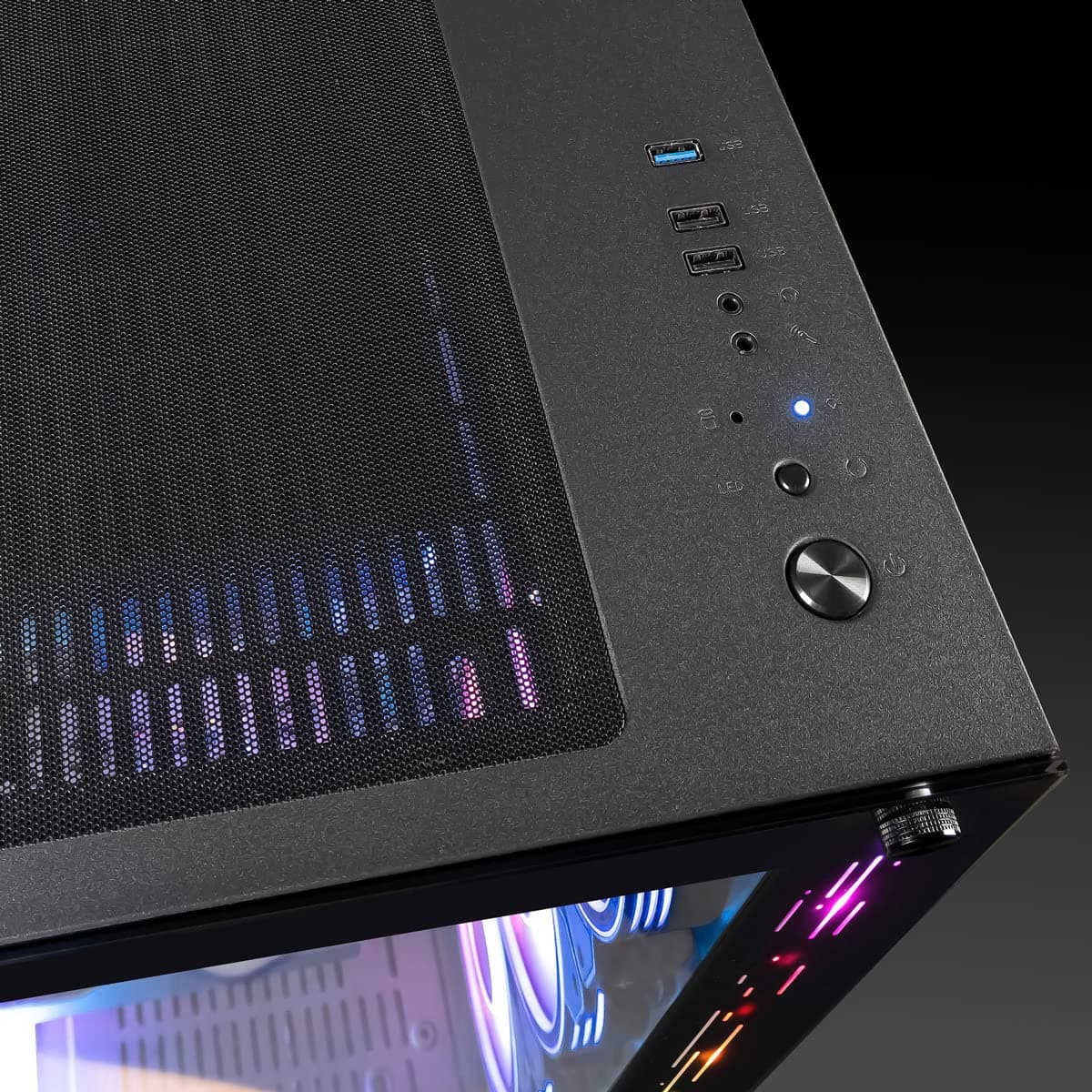 Vibox SG-X-232 Gaming PC Set Komplett • Monitor 27 Zoll • Intel Core i9 14900KF 24-Kern • Nvidia RTX 5080 16GB • 32GB RAM • 1TB NVMe M.2 SSD • Windows 11 • WLAN 6 + Bluetooth 5.4 RTX 5080 | 2 TB SSD | Windows 11 Schwarz Bild 4