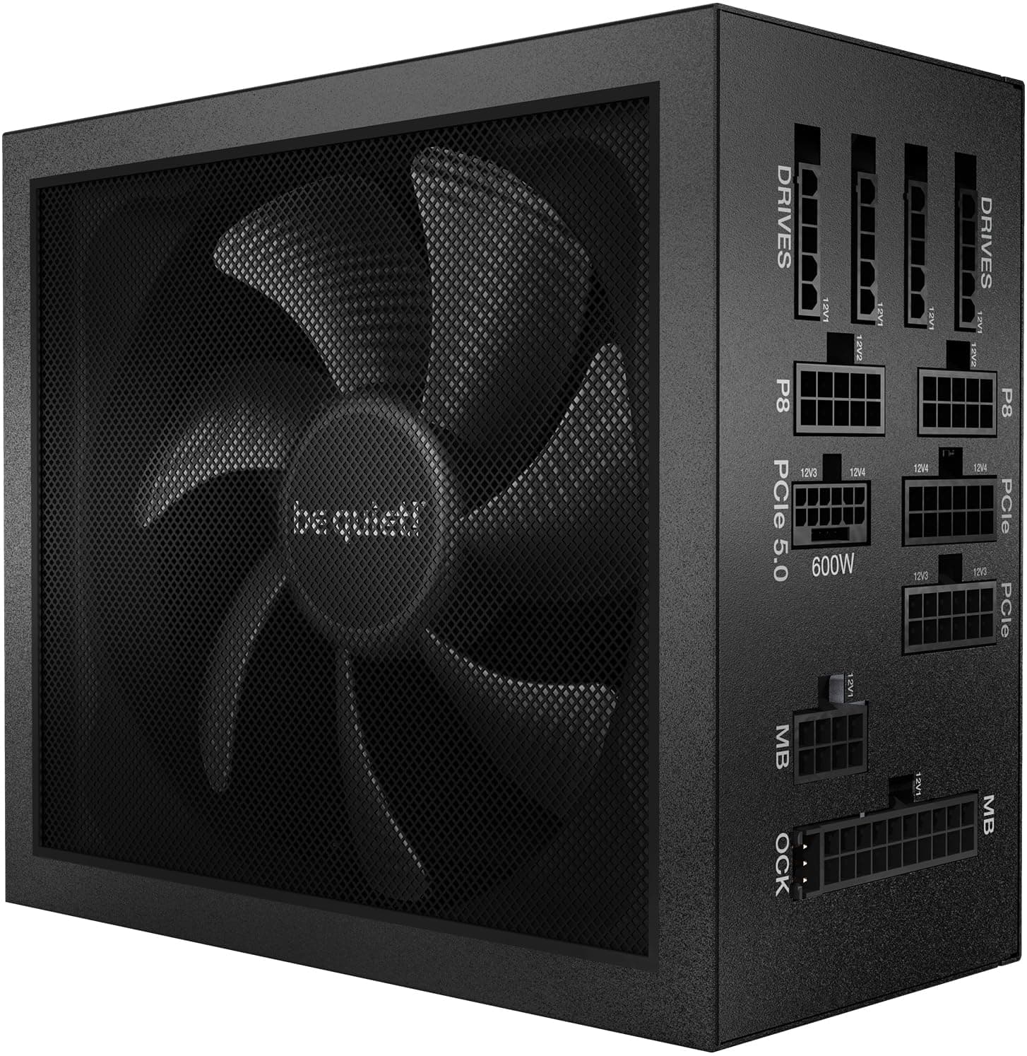 be quiet! Dark Power 13 850W, ATX 3.0, 80 Plus® Titanium, modular Netzteil, PCIe 5.0 und PCIe 4.0 Grafikkarten, 12VHPWR Kabel enthalten, nahezu unhörbarer Silent Wings-Lüfter Bild 2