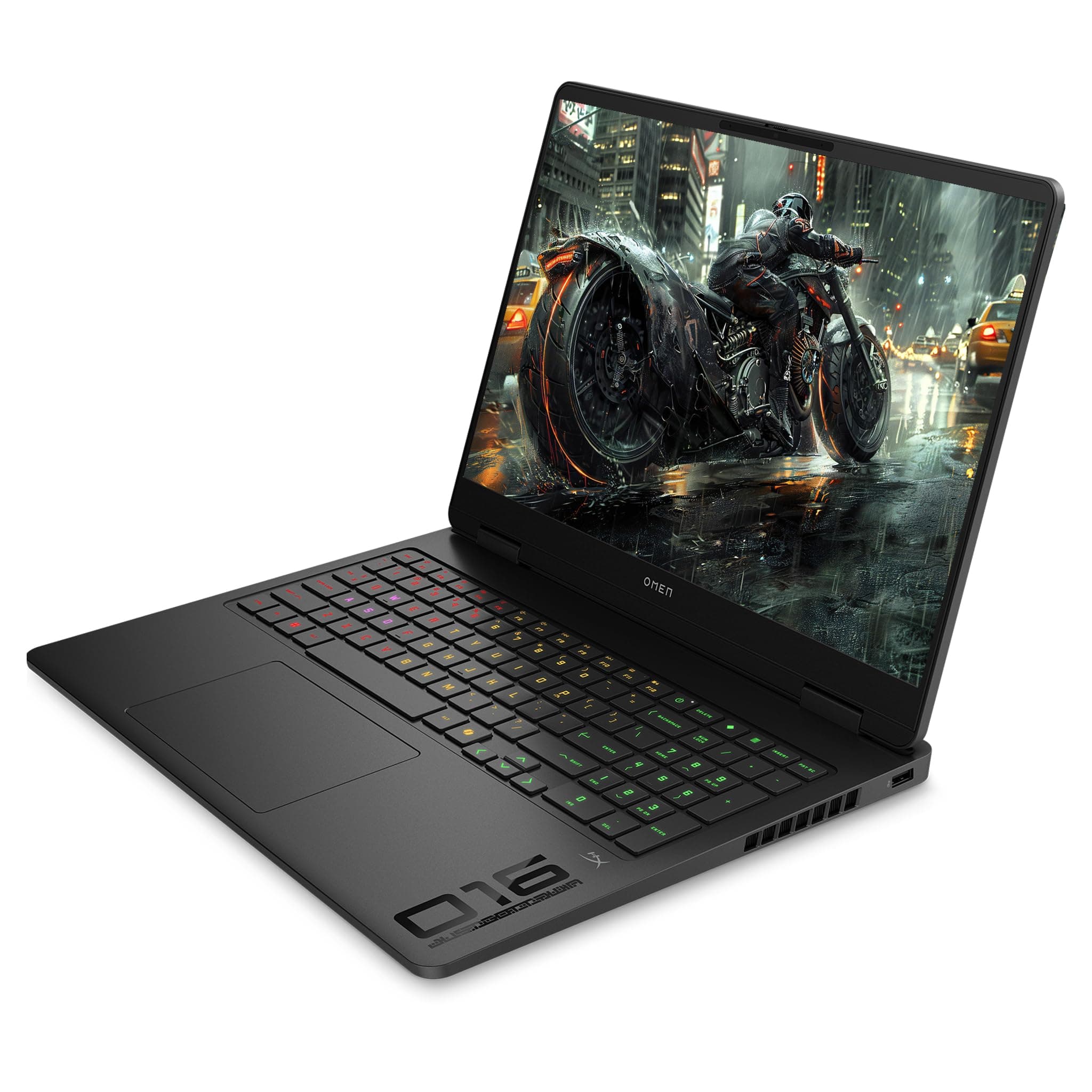 HP Omen 16 Gaming Laptop, AMD Ryzen 9 8940HX, 64 GB DDR5 RAM, 2 TB PCIe SSD, 16" FHD (1920x1200) IPS 144Hz Display, Nvidia Geforce RTX 5070, Deutsches Tastatur, Windows 11 Pro, Shadow Black 64 GB RAM | 2 TB SSD Windows 11 Pro Bild 3