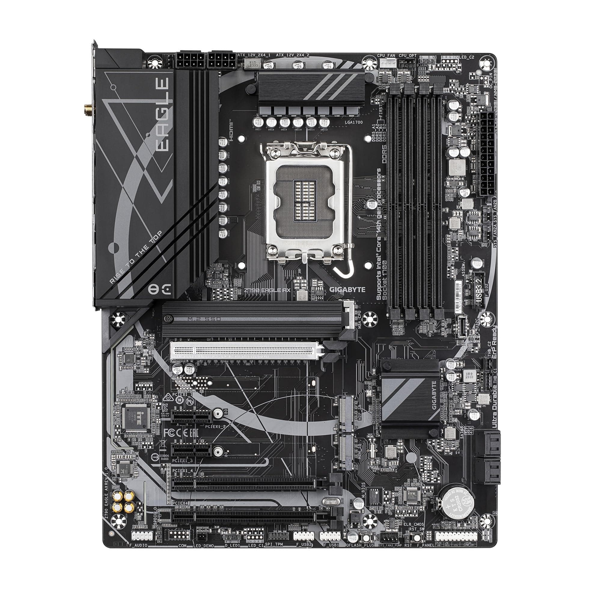 Gigabyte Ultra Durable Z790 Eagle AX Gaming Desktop Motherboard - Intel Z790 Chipsatz - Socket LGA-1700 - ATX Bild 3