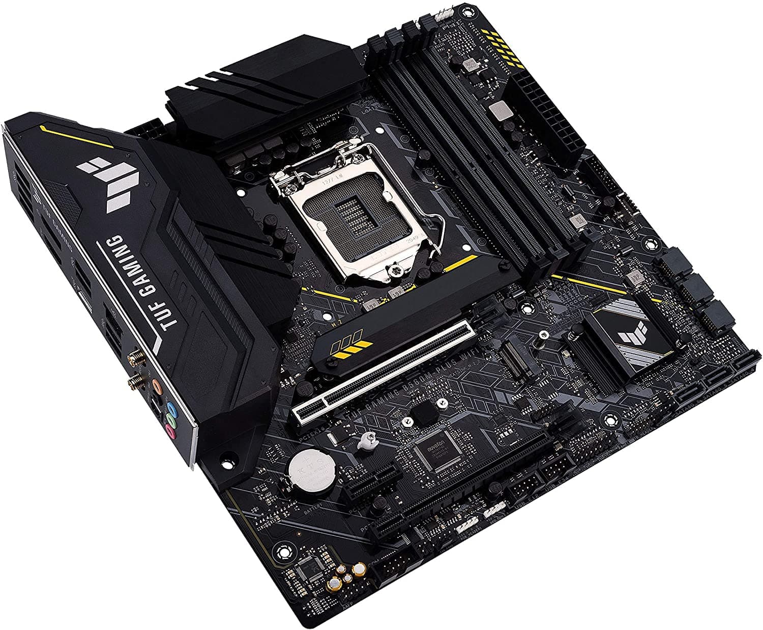 ASUS TUF Gaming B560M-PLUS WiFi LGA1200 (Intel® 11. / 10. Generation) Micro-ATX Gaming Motherboard (PCIe 4.0, 2 x M.2-Steckplätze, 8+1 Leistungsstufen, 2,5 GB LAN, WiFi 6, USB 3.2 Type-C®, Bild 5