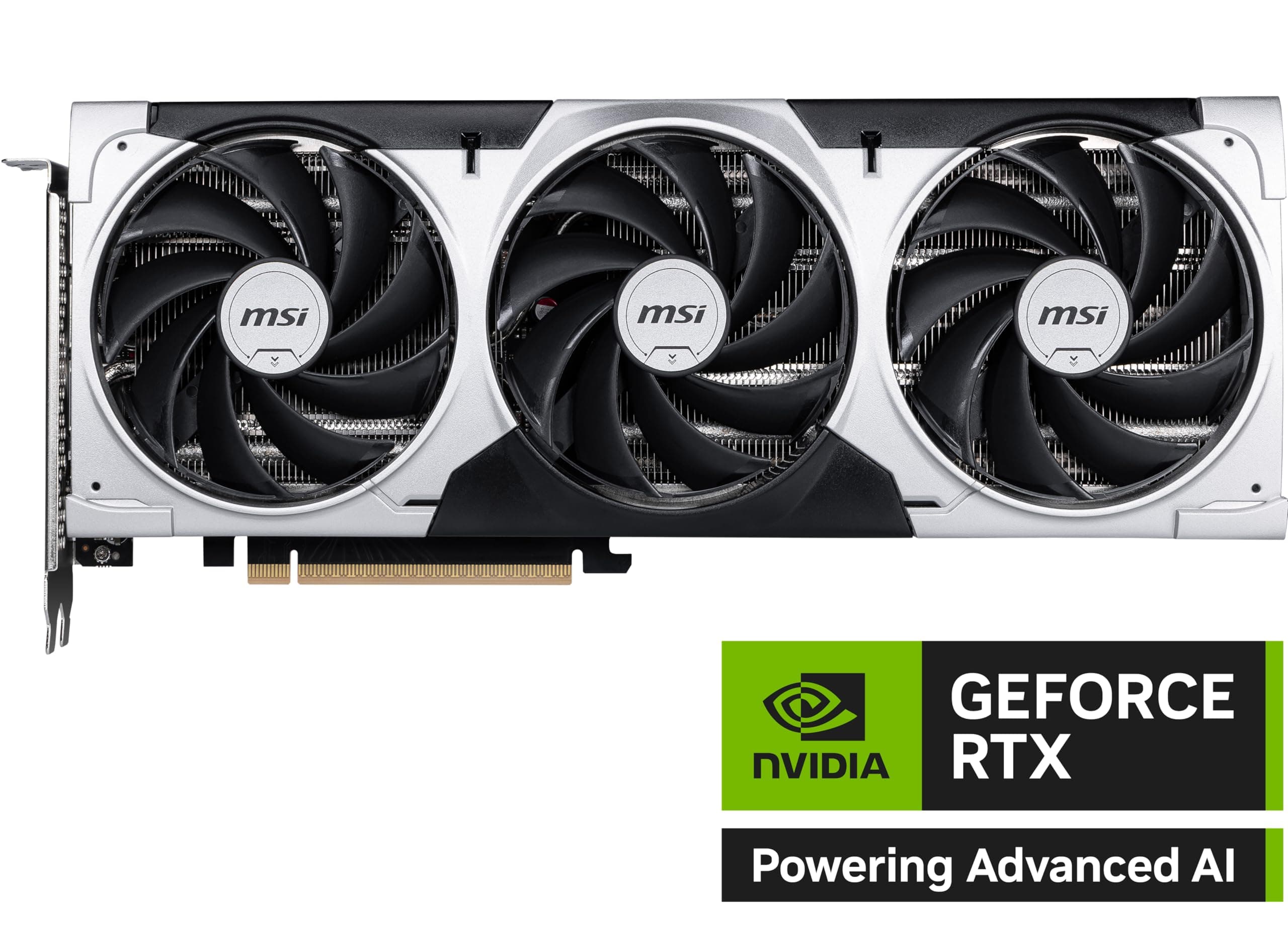 MSI Gaming RTX 5060 Ti 8G Ventus 3X OC Grafikkarte (8GB GDDR7,128-Bit, Extreme Performance:2602MHz, DisplayPort x3 2.1a, HDMI 2.1b, NVIDIA Blackwell Architecture) Bild 3