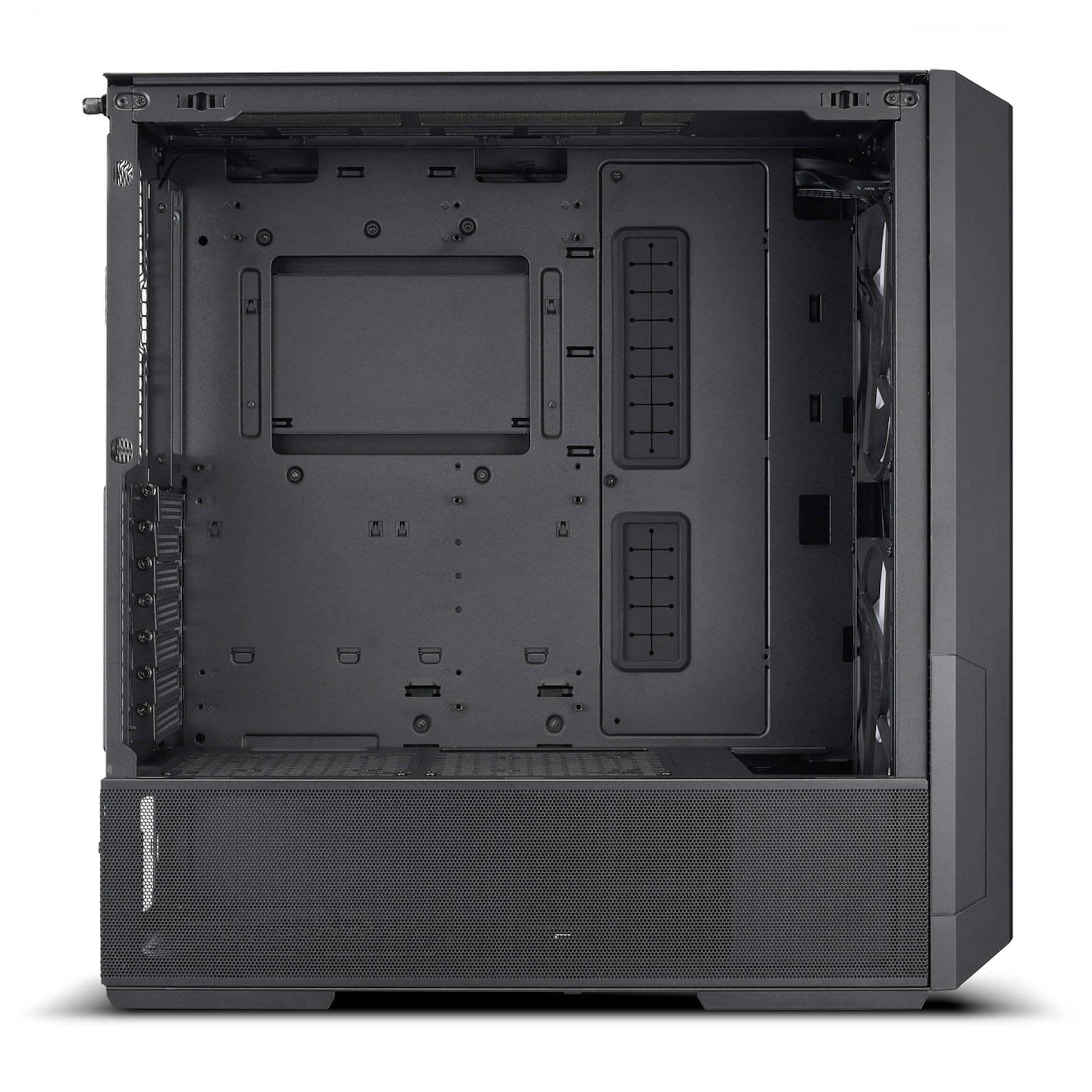 Lian Li LANCOOL 216X PC-Gehäuse - 392 mm GPU-Größe - Design mit hohem Luftstrom - inklusive 160-mm-Lüftern, Stahl, Midi-Tower, Schwarz 216 (nicht RGB) Bild 4