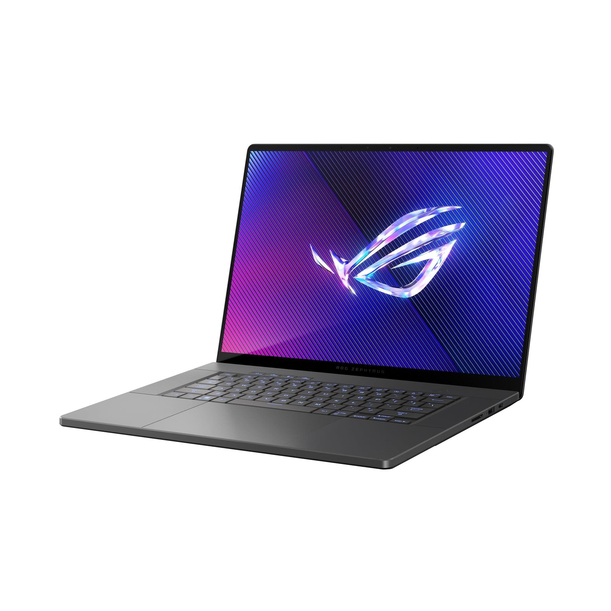 ASUS ROG Zephyrus G16 GU605MV-QP191W Laptop 40,6 cm (16") WQXGA Intel Core Ultra 9 185H 32 GB LPDDR5x-SDRAM 1 TB SSD NVIDIA GeForce RTX 4060 Wi-Fi 6E (802.11ax) Windows 11 Home Grau Bild 2