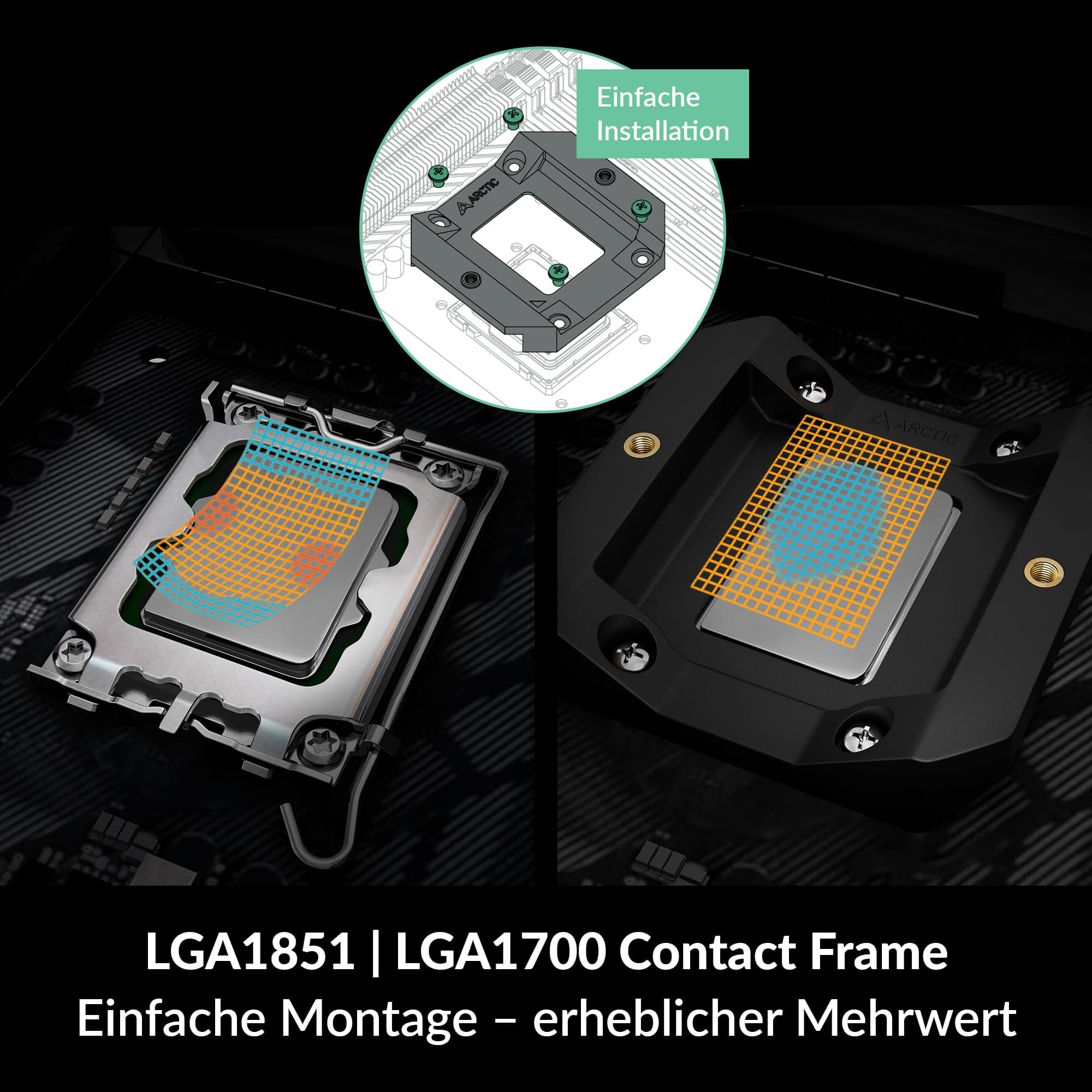 ARCTIC Freezer 36 A-RGB - CPU Kühler mit Push-Pull & ARGB Beleuchtung für Intel & AMD, Single-Tower, 2 druckoptimierte 120 mm P-Lüfter, 200–2000 rpm, Hydrodynamisches Gleitlager, inkl. MX-6 - Schwarz Bild 7