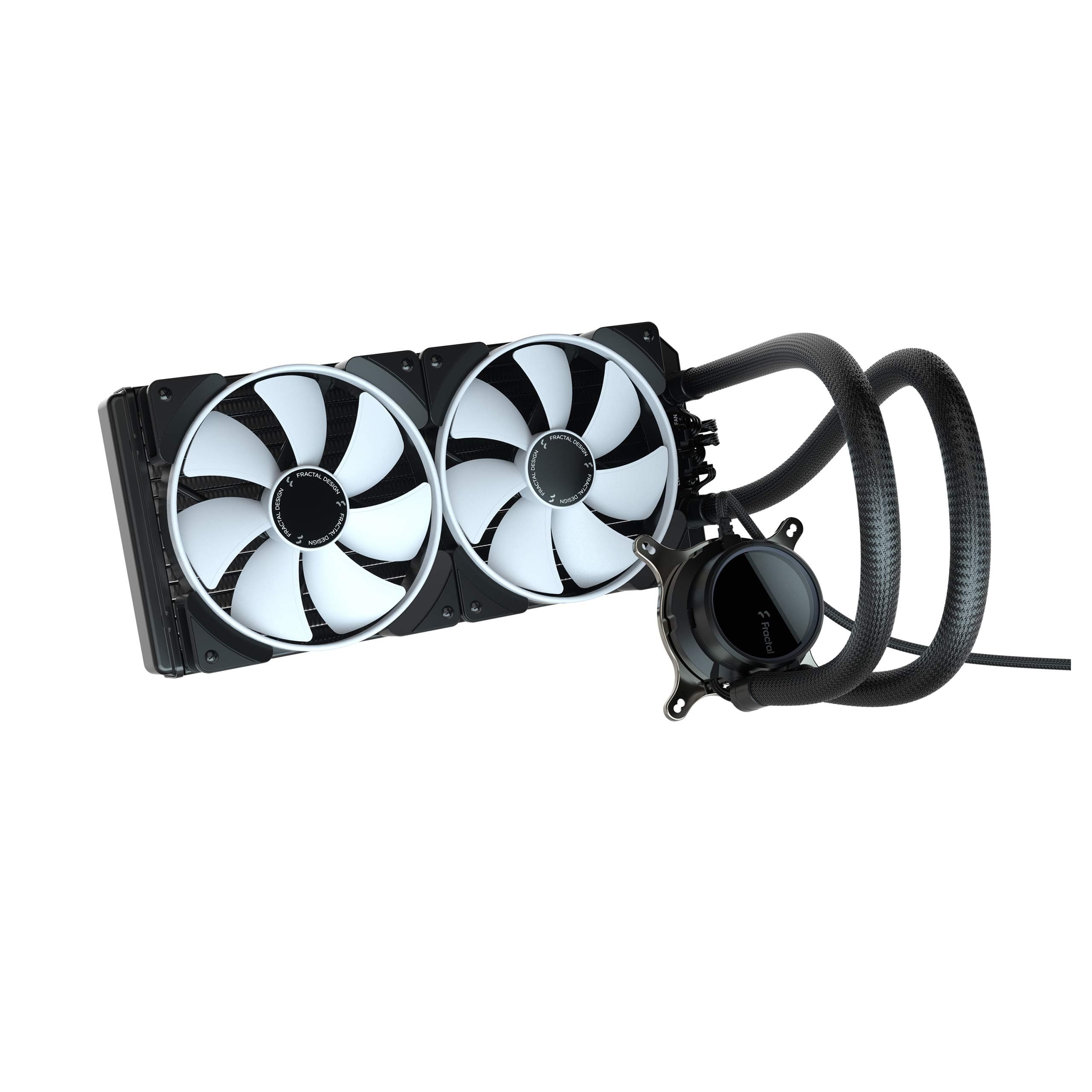 Fractal Design Celsius+ S28 Prisma PWM ARGB 280mm Silent Performance Slim Radiator AIO CPU Wasserkühlung, Liquid/Water Cooler Bild 8