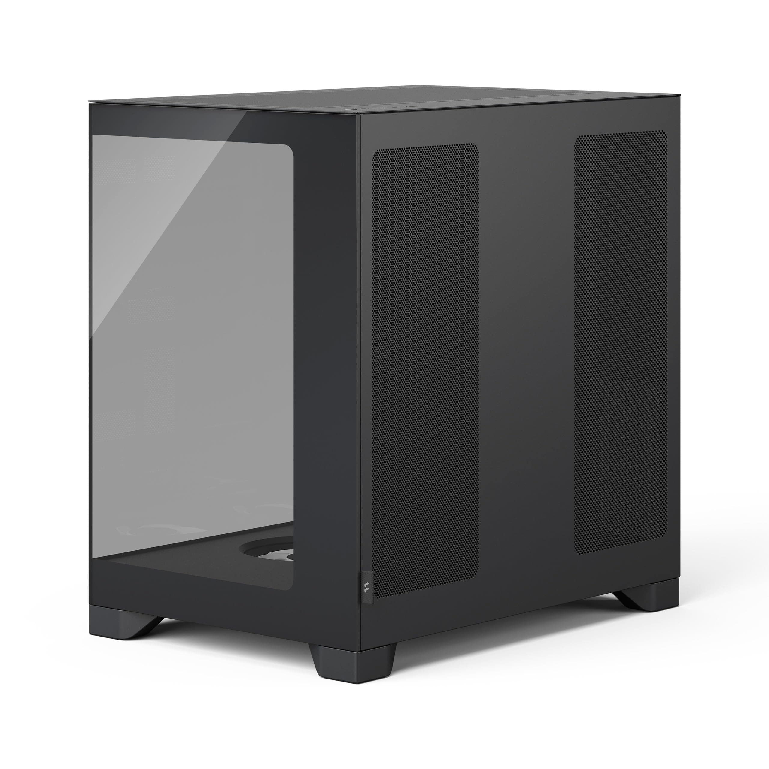 Fractal Design Pop 2 Vision Black RGB PC‑Gaming‑Gehäuse mit Panoramaglas – Dual‑Kammer‑Design – 4 RGB‑Reverse‑Lüfter – ATX/E‑ATX/mATX/ITX Bild 5
