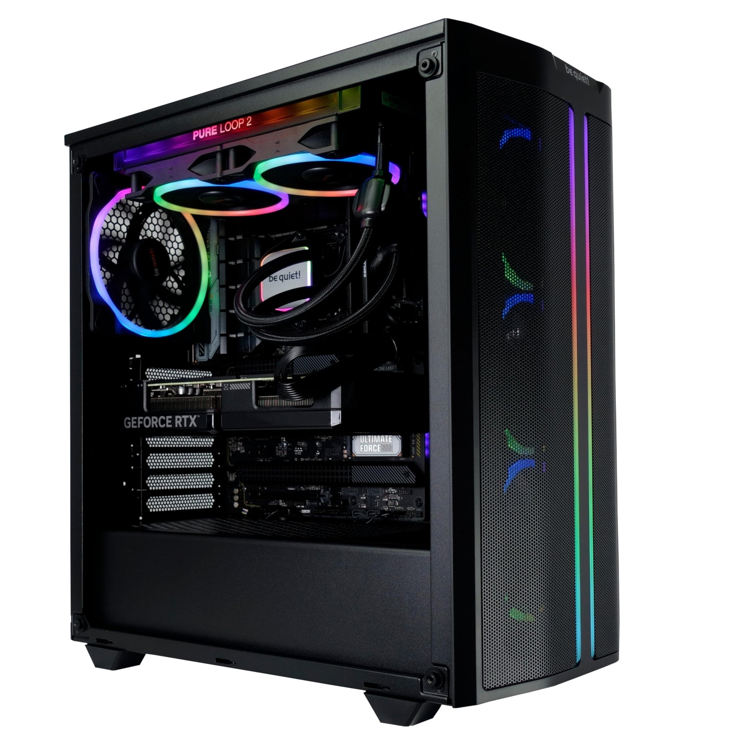 Gaming/Creator PC Intel Core Ultra 9 285K bis 5,7 GHz Turbo 64GB DDR5-6000MHz 4TB M.2 SSD Nvidia RTX 5080 16GB GDDR7 Videospeicher WiFi 240mm Wasserkühlung Windows 11 Pro RGB-Beleuchtung Intel 9 285K 64GB DDR5 Nvidia RTX 5080 Bild 5