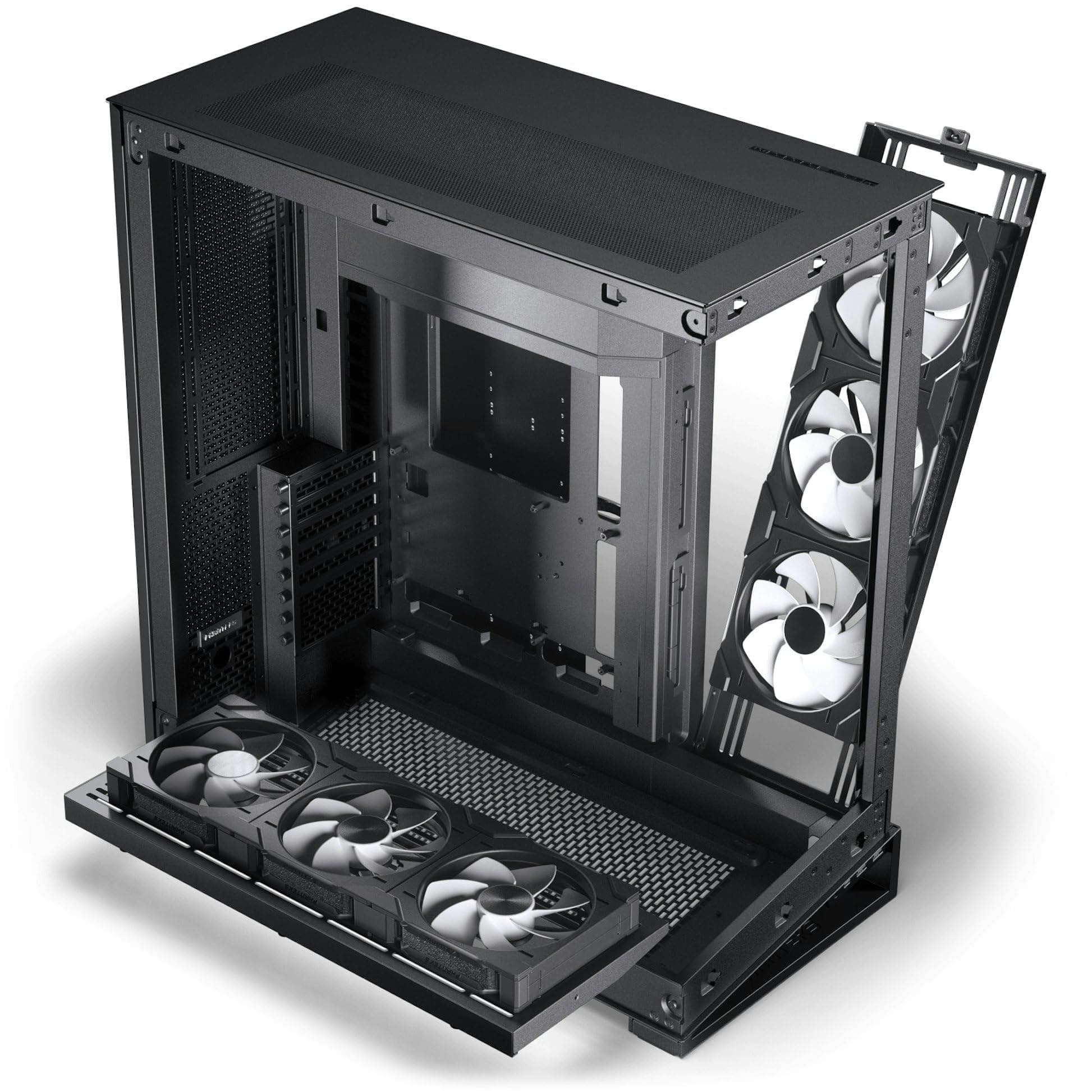 PHANTEKS NV-Series NV9 MK2 PC-Gehäuse, Big-Tower, EATX, DRGB, Tempered Glass - schwarz Bild 7
