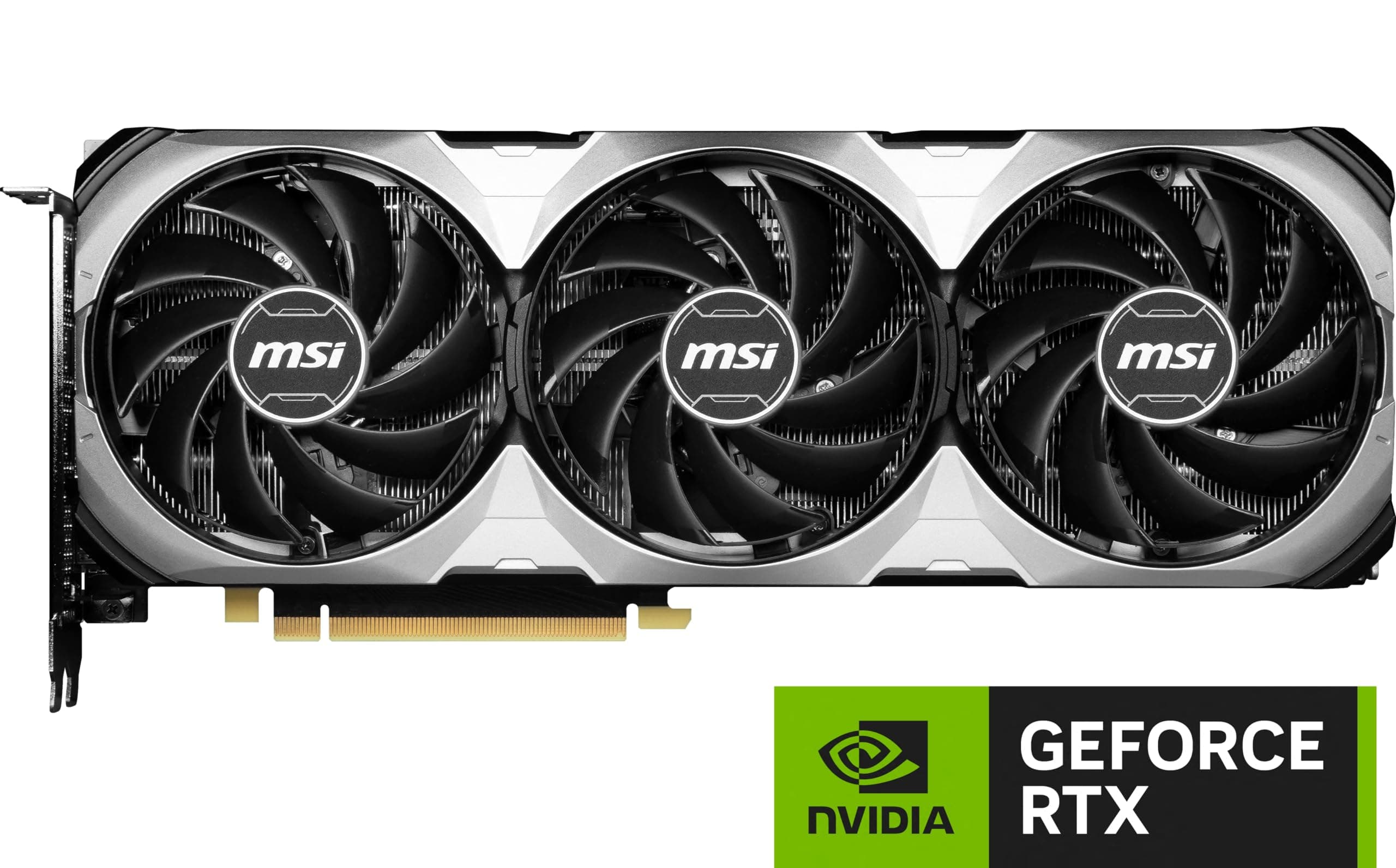 MSI Gaming RTX 4070 Super 12G Ventus 3X OC Grafikkarte (NVIDIA RTX 4070 Super, 192-Bit, Extreme Clock:2520MHz, 12GB GDRR6X 21Gbps, HDMI/DP, Ada Lovelace Architecture) Bild 3
